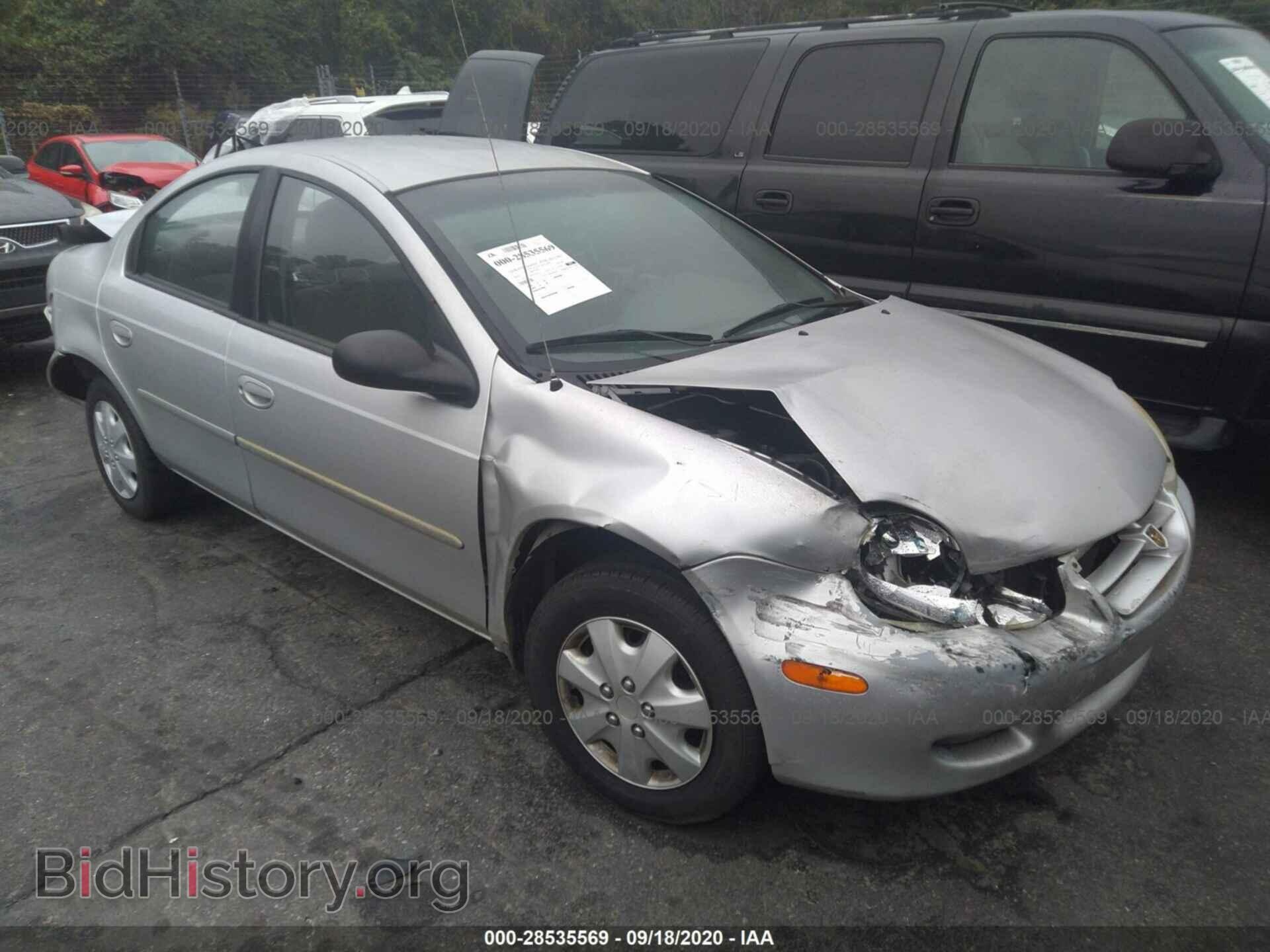Photo 1B3ES26C32D574540 - DODGE NEON 2002