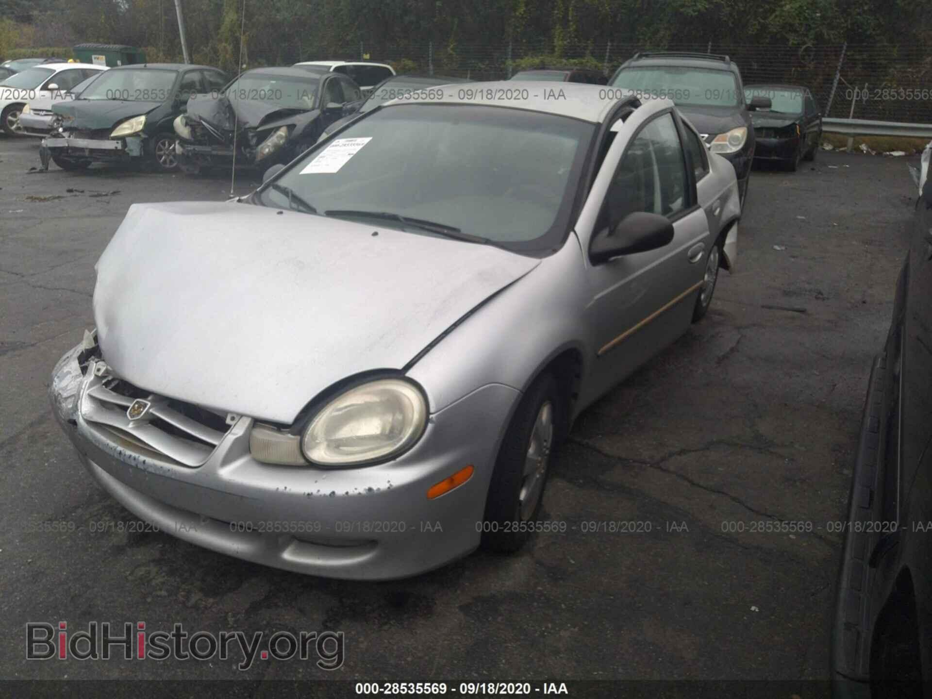 2002 DODGE NEON - VIN: 1B3ES26C32D574540 - Photo 2