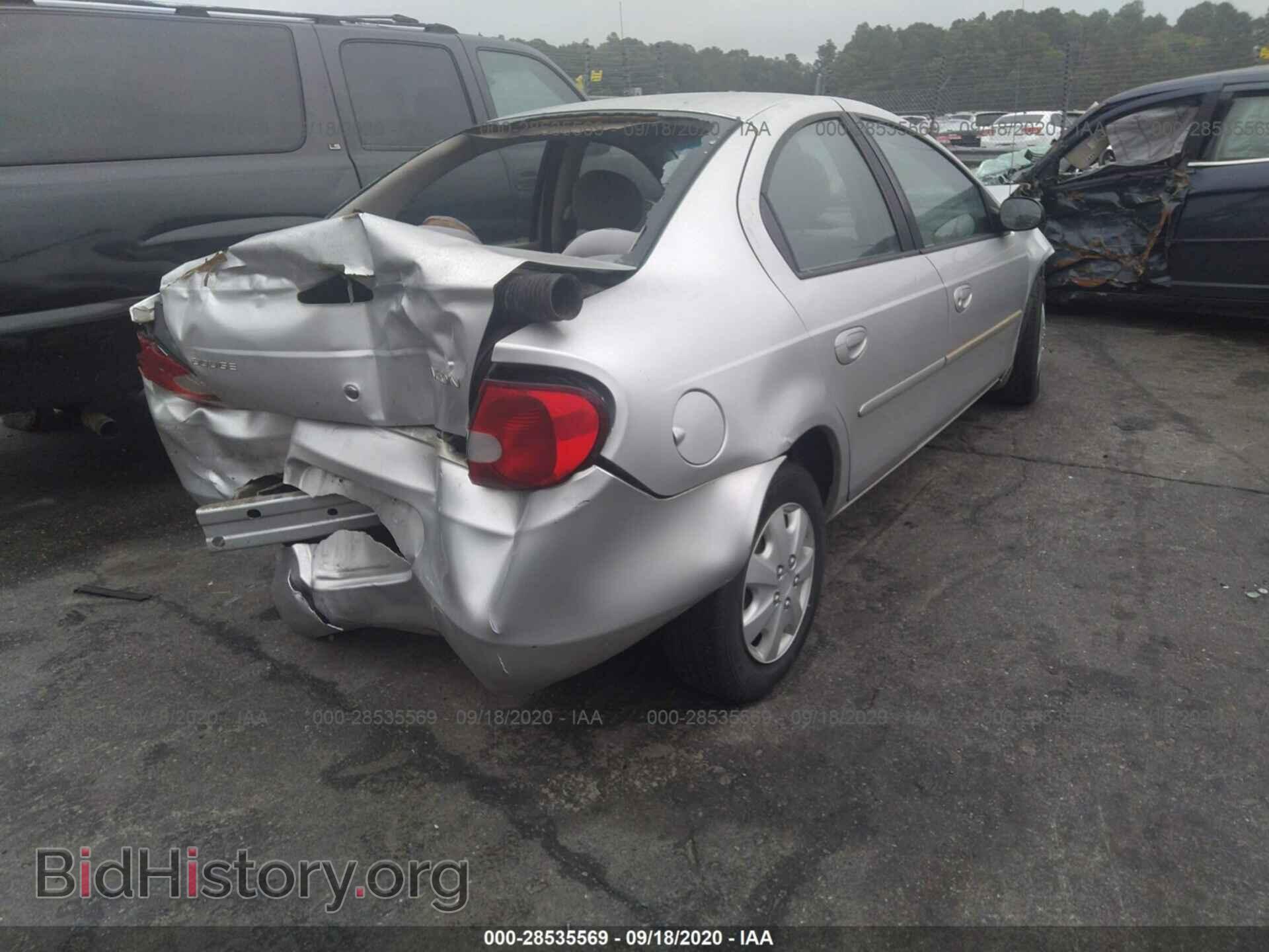 2002 DODGE NEON - VIN: 1B3ES26C32D574540 - Photo 4
