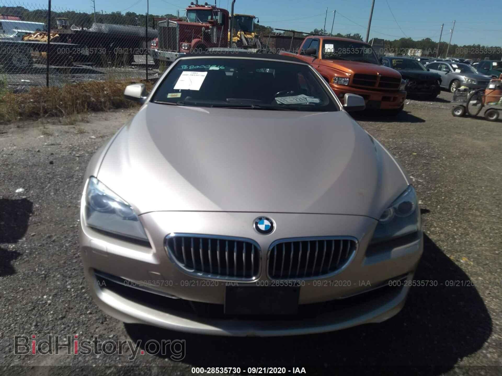 2012 BMW 6 SERIES - VIN: WBALZ3C59CDL72989 - Фото 6
