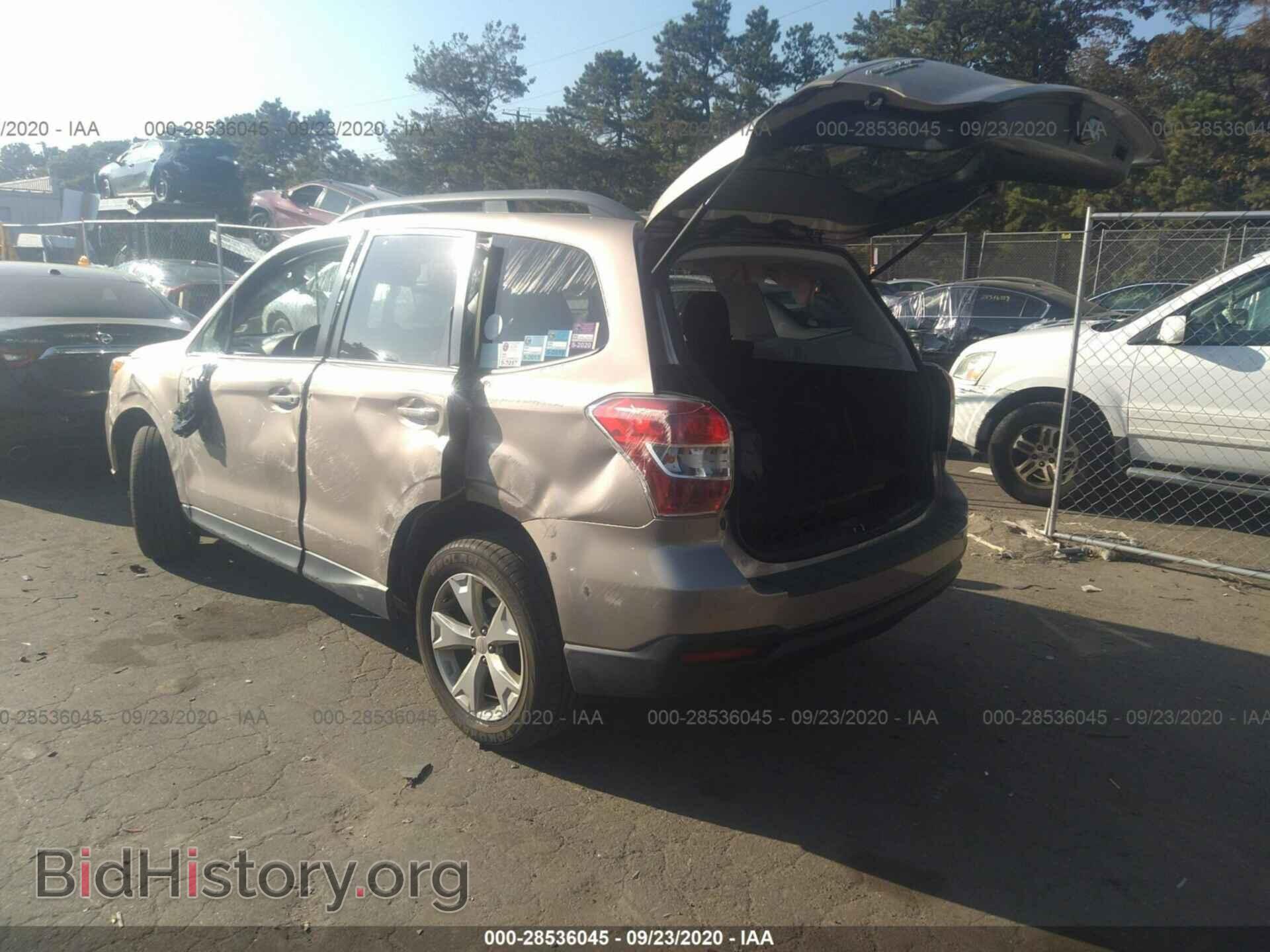 2016 SUBARU FORESTER - VIN: JF2SJADC7GH477439 - Фото 3