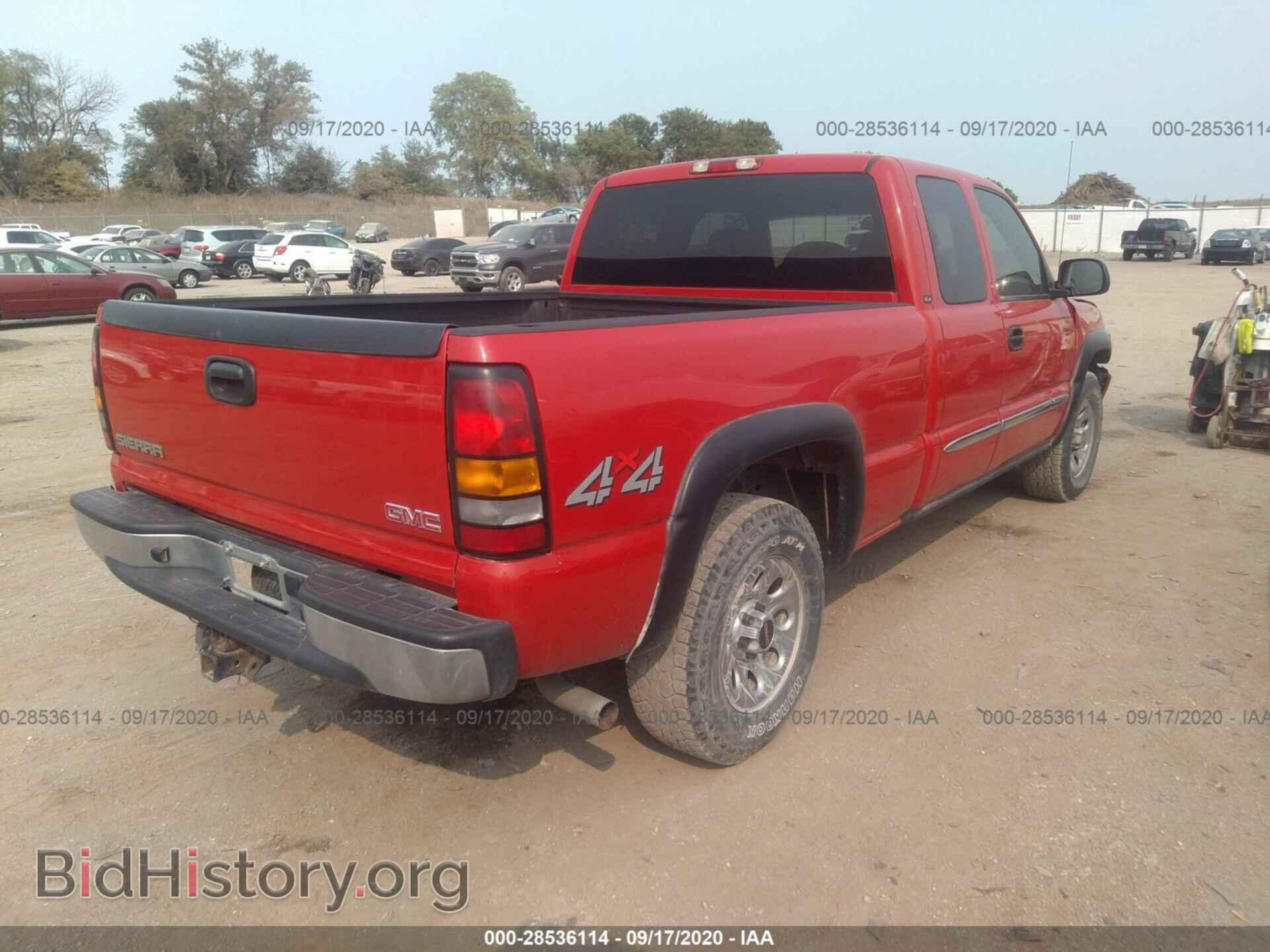 2006 GMC SIERRA 1500 - VIN: 1GTEK19B46Z204413 - Фото 4