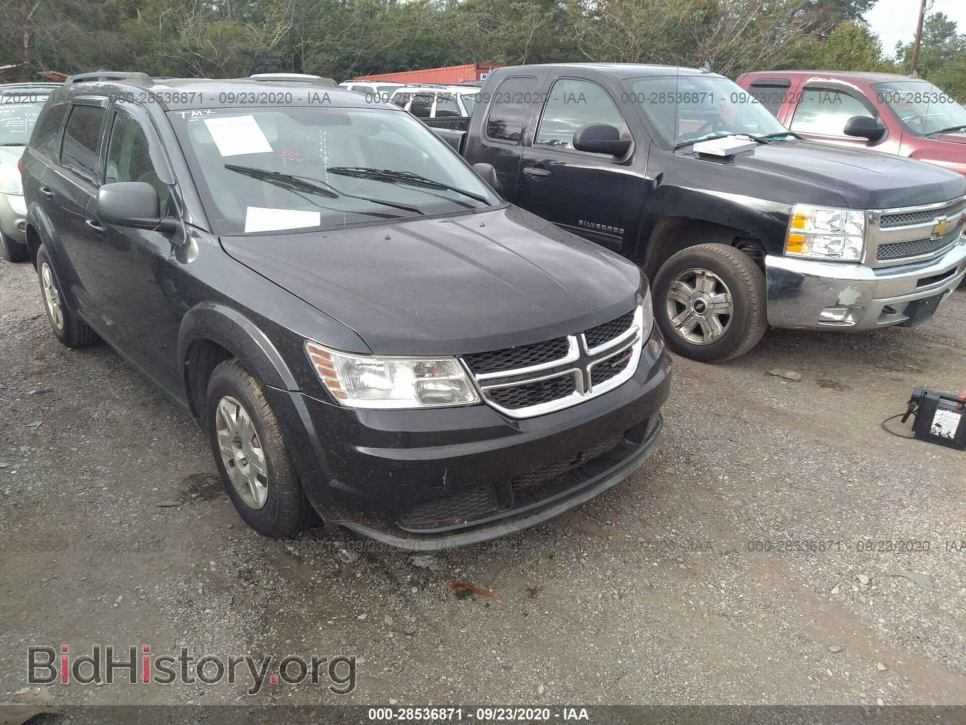 Photo 3C4PDCAB8CT324308 - DODGE JOURNEY 2012