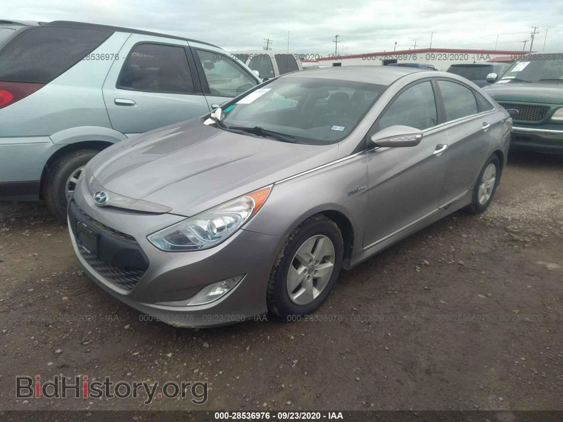 2012 HYUNDAI SONATA - VIN: KMHEC4A42CA026129 - Фото 2