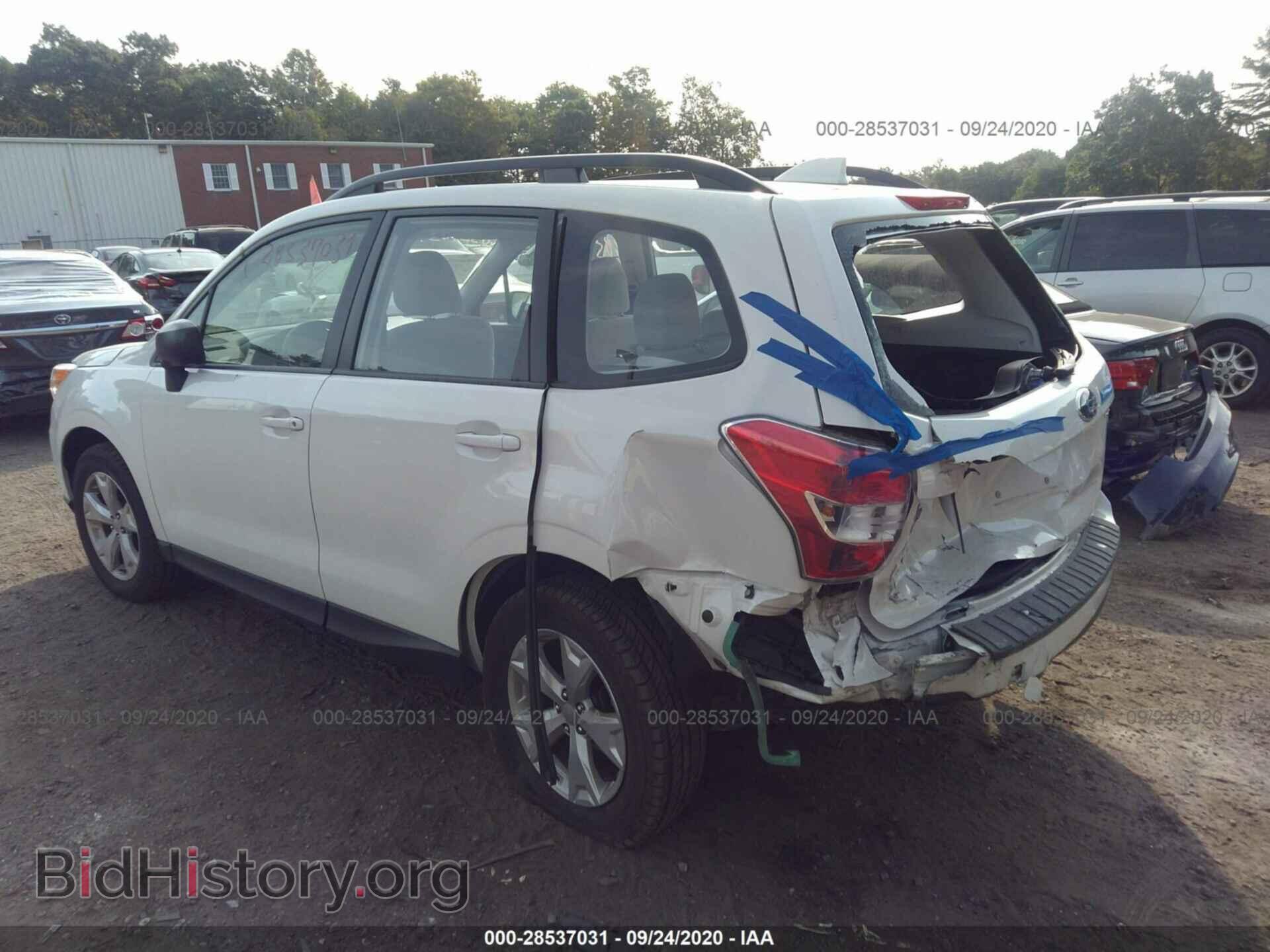 2016 SUBARU FORESTER - VIN: JF2SJABC2GH566130 - Фото 3