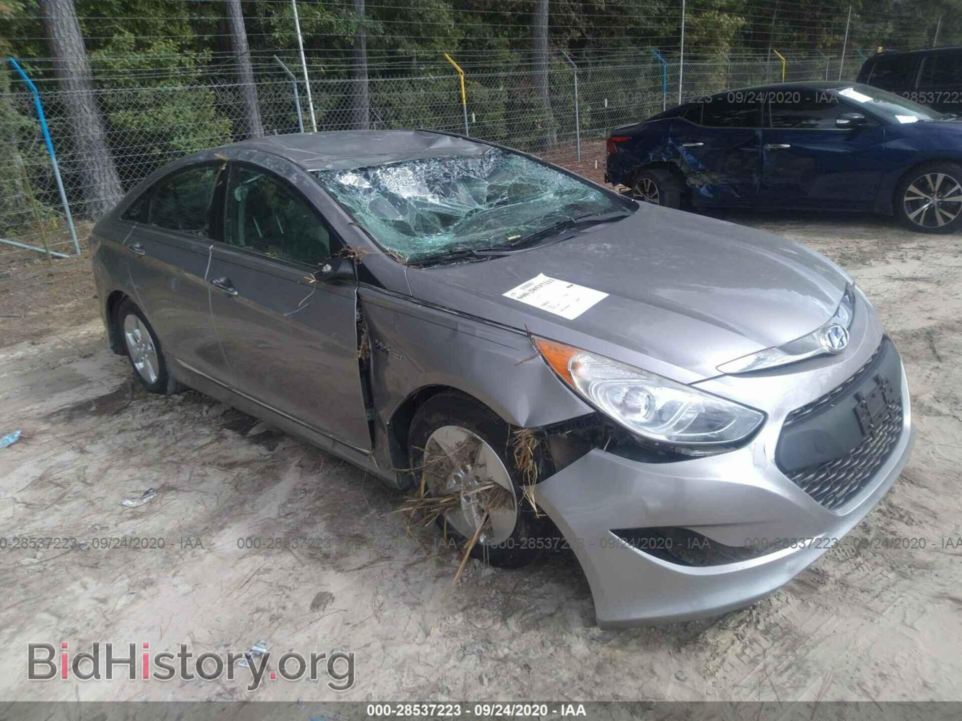 Фотография KMHEC4A49CA059449 - HYUNDAI SONATA 2012