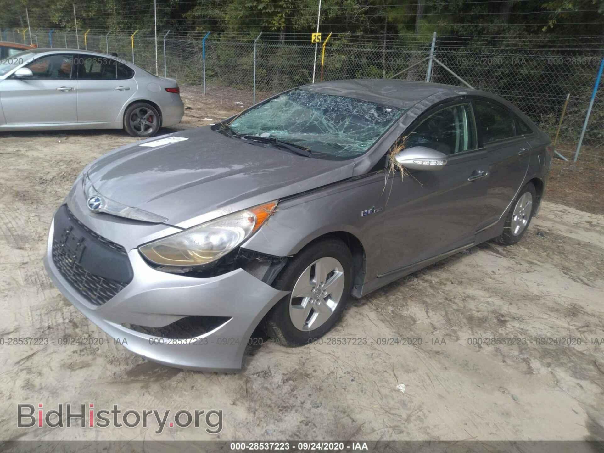 2012 HYUNDAI SONATA - VIN: KMHEC4A49CA059449 - Фото 2