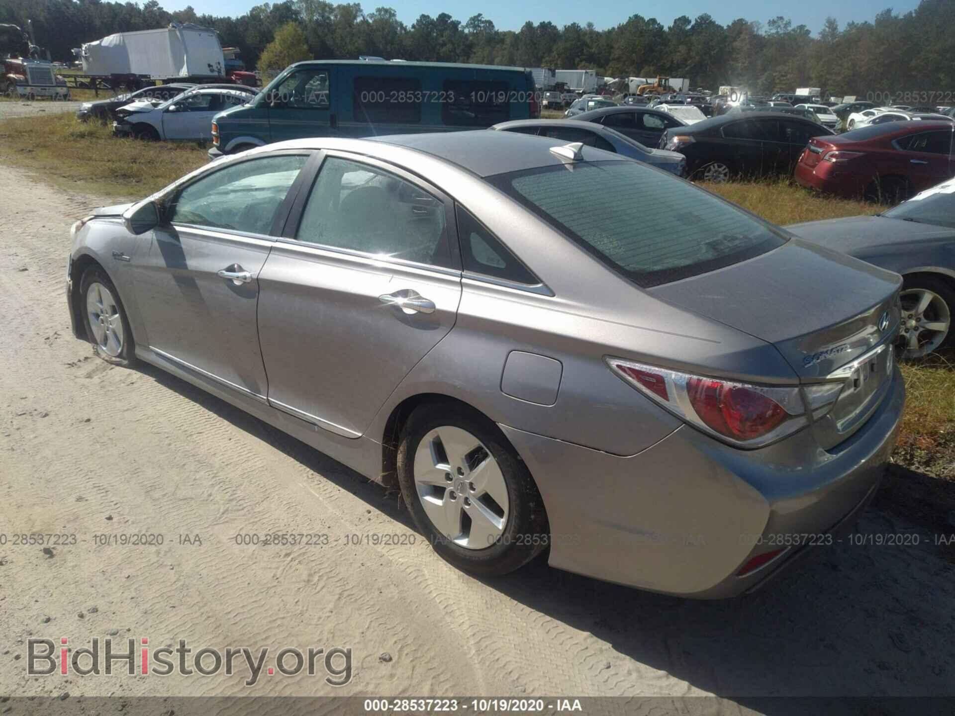2012 HYUNDAI SONATA - VIN: KMHEC4A49CA059449 - Фото 3