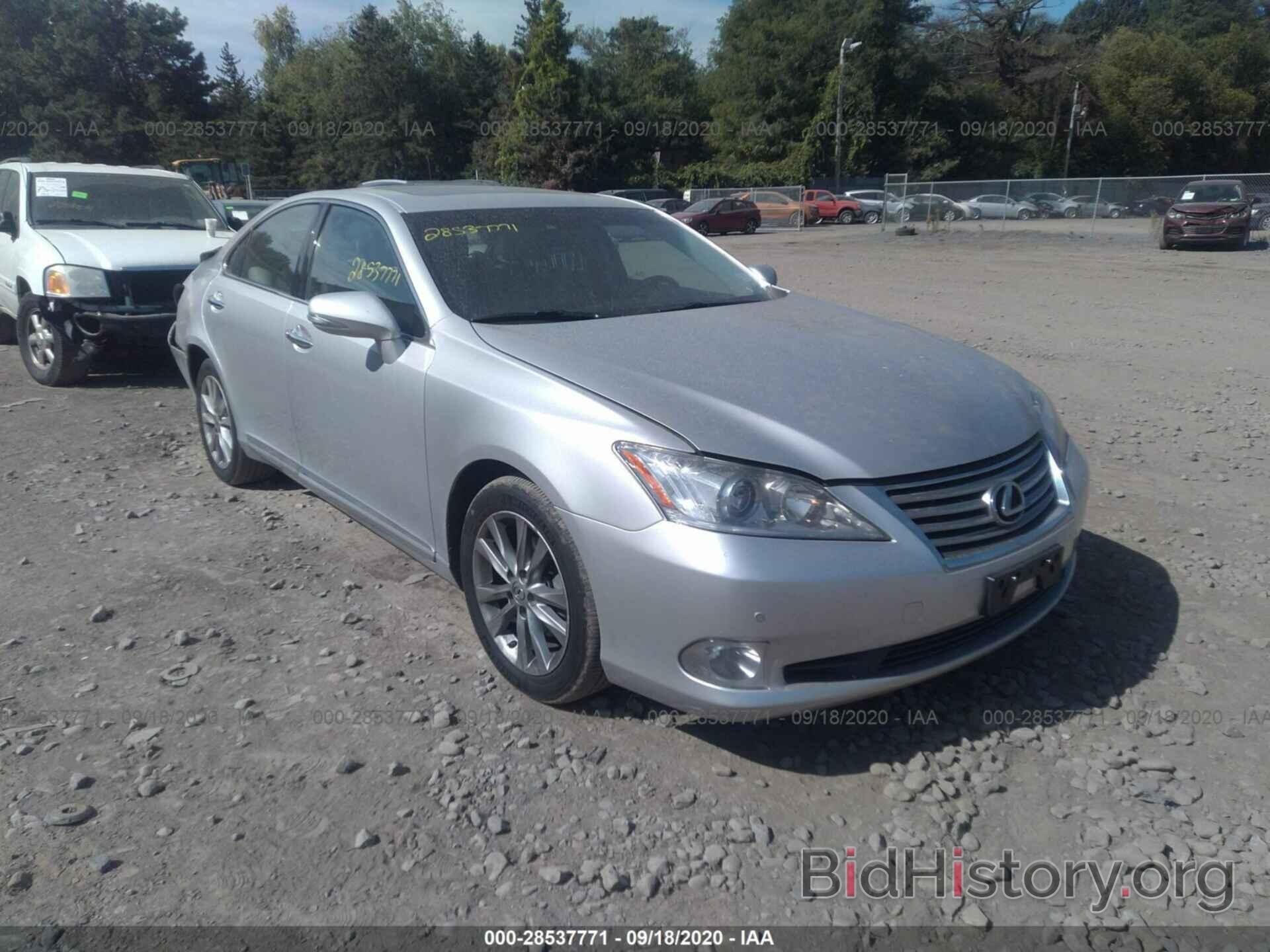 Photo JTHBK1EG3B2433980 - LEXUS ES 350 2011