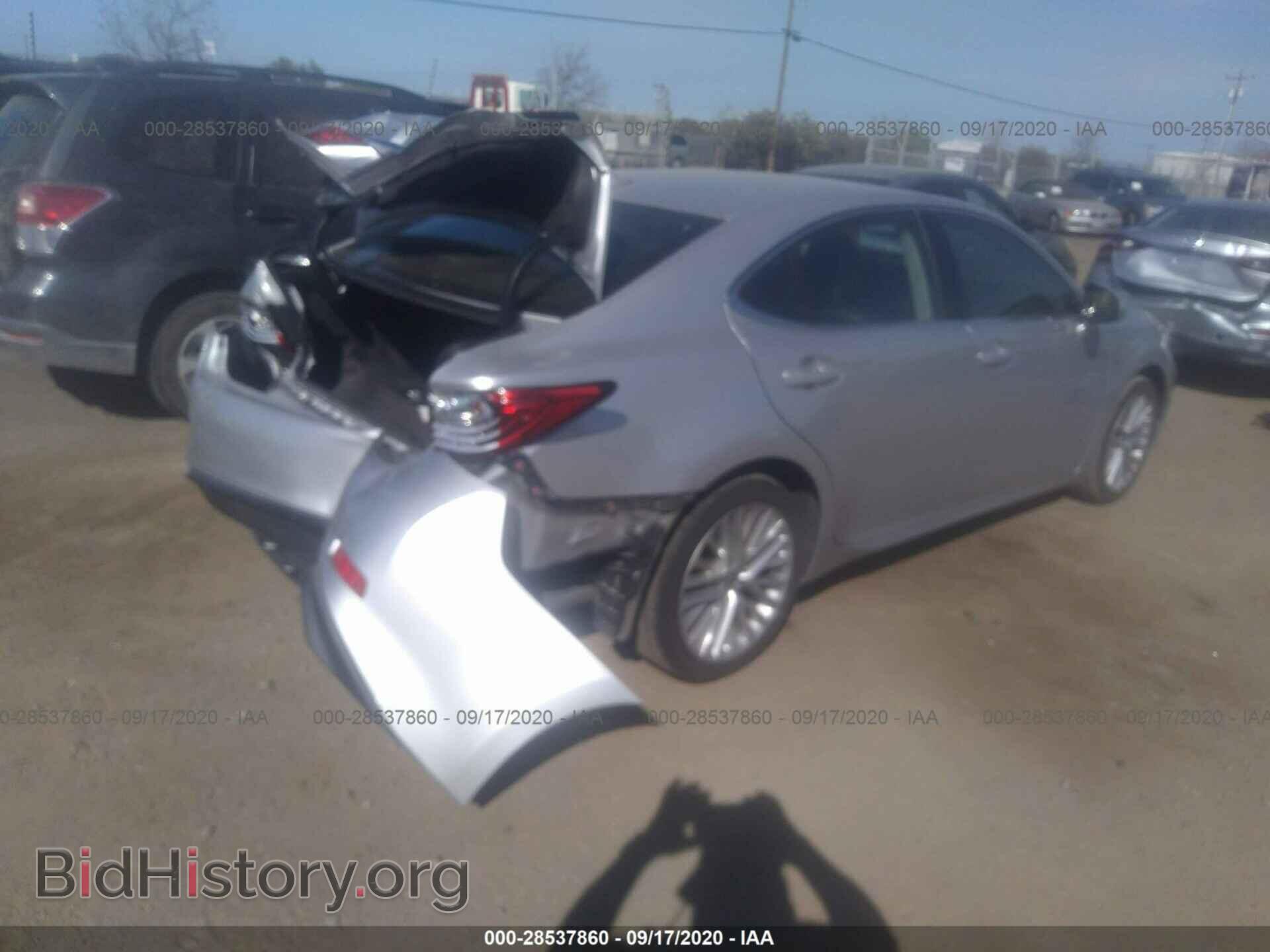 2013 LEXUS ES 350 - VIN: JTHBK1GG1D2048787 - Фото 4