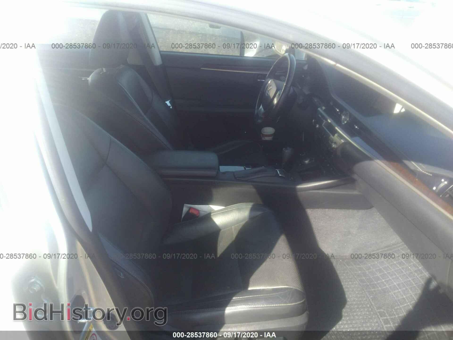 2013 LEXUS ES 350 - VIN: JTHBK1GG1D2048787 - Фото 5
