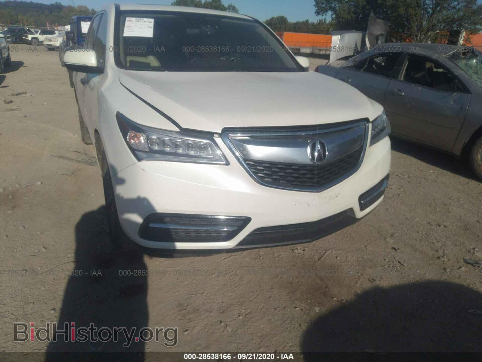 2015 ACURA MDX - VIN: 5FRYD4H41FB029666 - Фото 6
