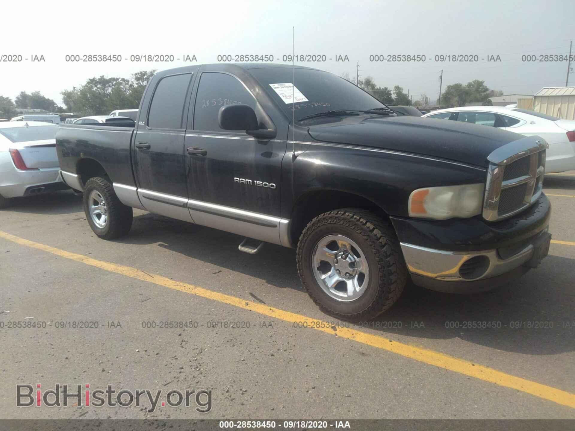Фотография 1B7HU18Z72J107429 - DODGE RAM 1500 2002