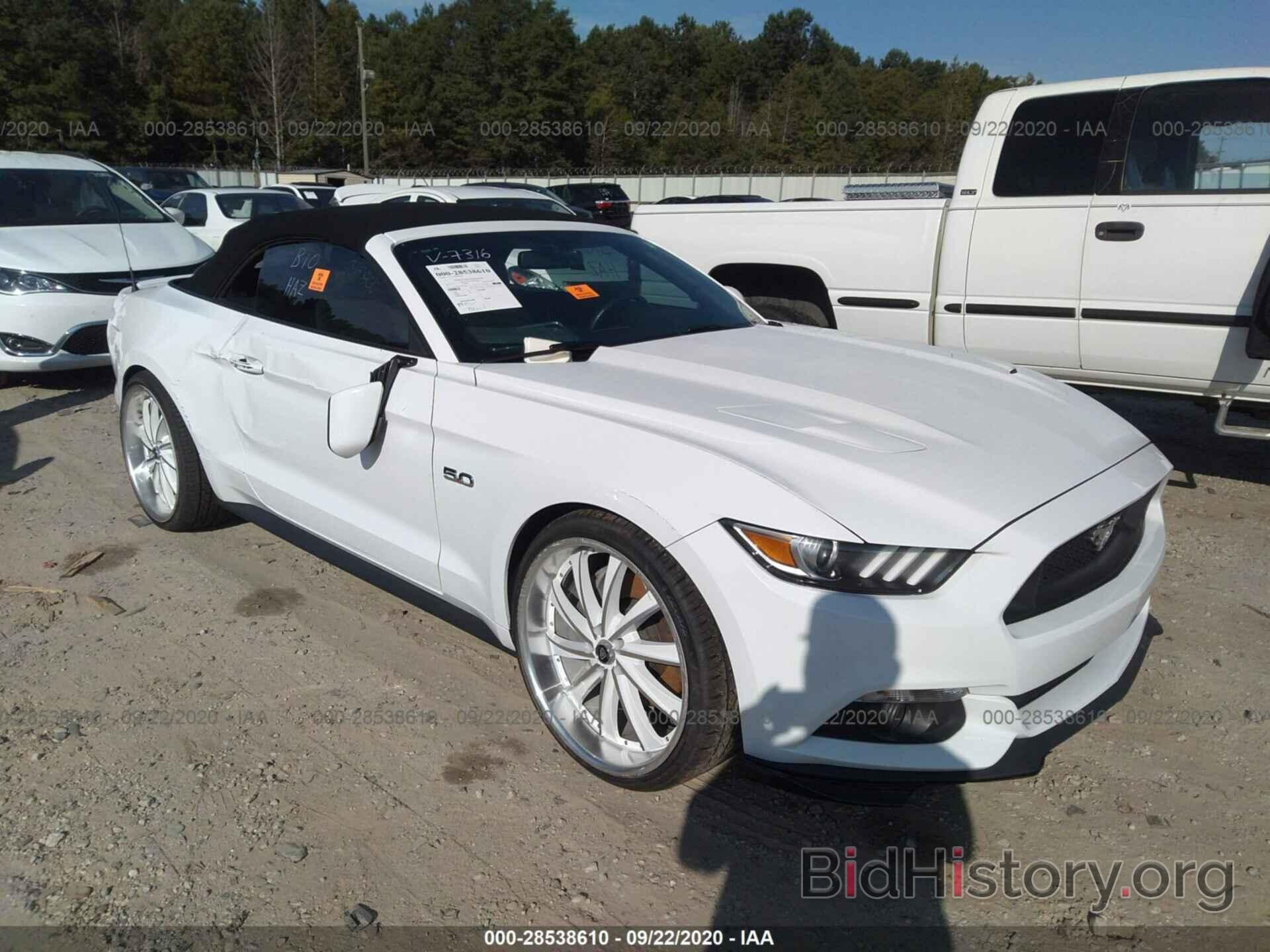 Photo 1FATP8FF2H5287316 - FORD MUSTANG 2017