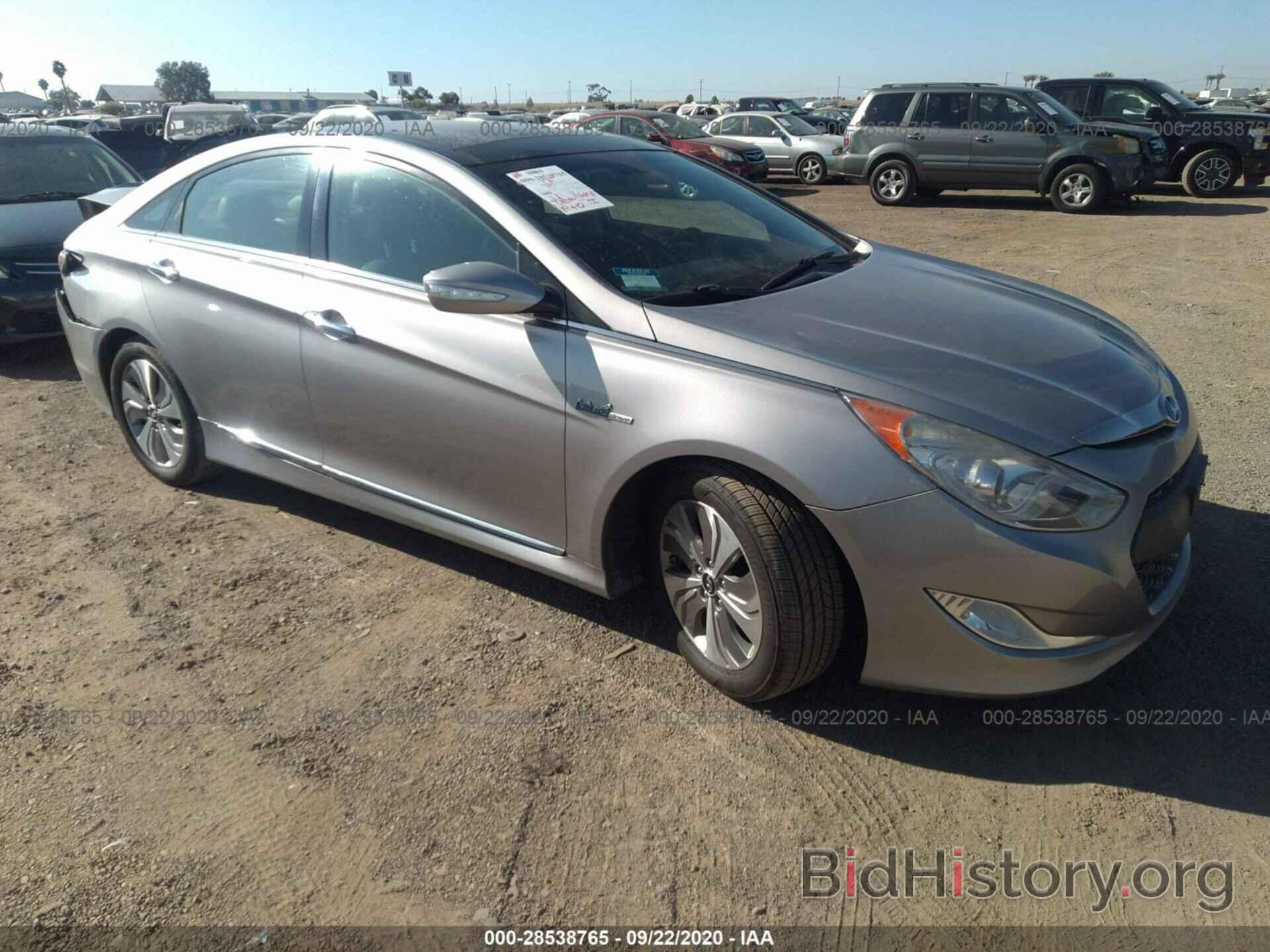 Photo KMHEC4A43DA073297 - HYUNDAI SONATA HYBRID 2013