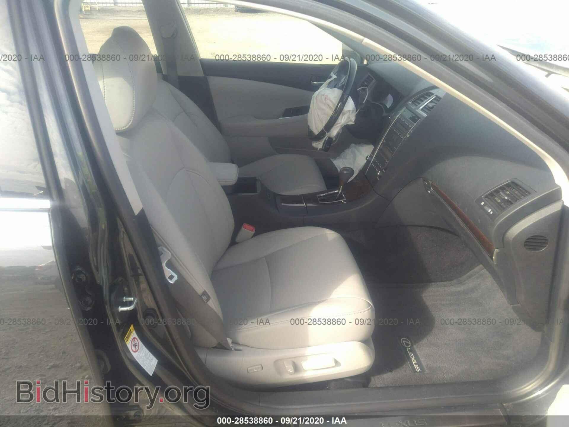 2010 LEXUS ES 350 - VIN: JTHBK1EG8A2403159 - Фото 5