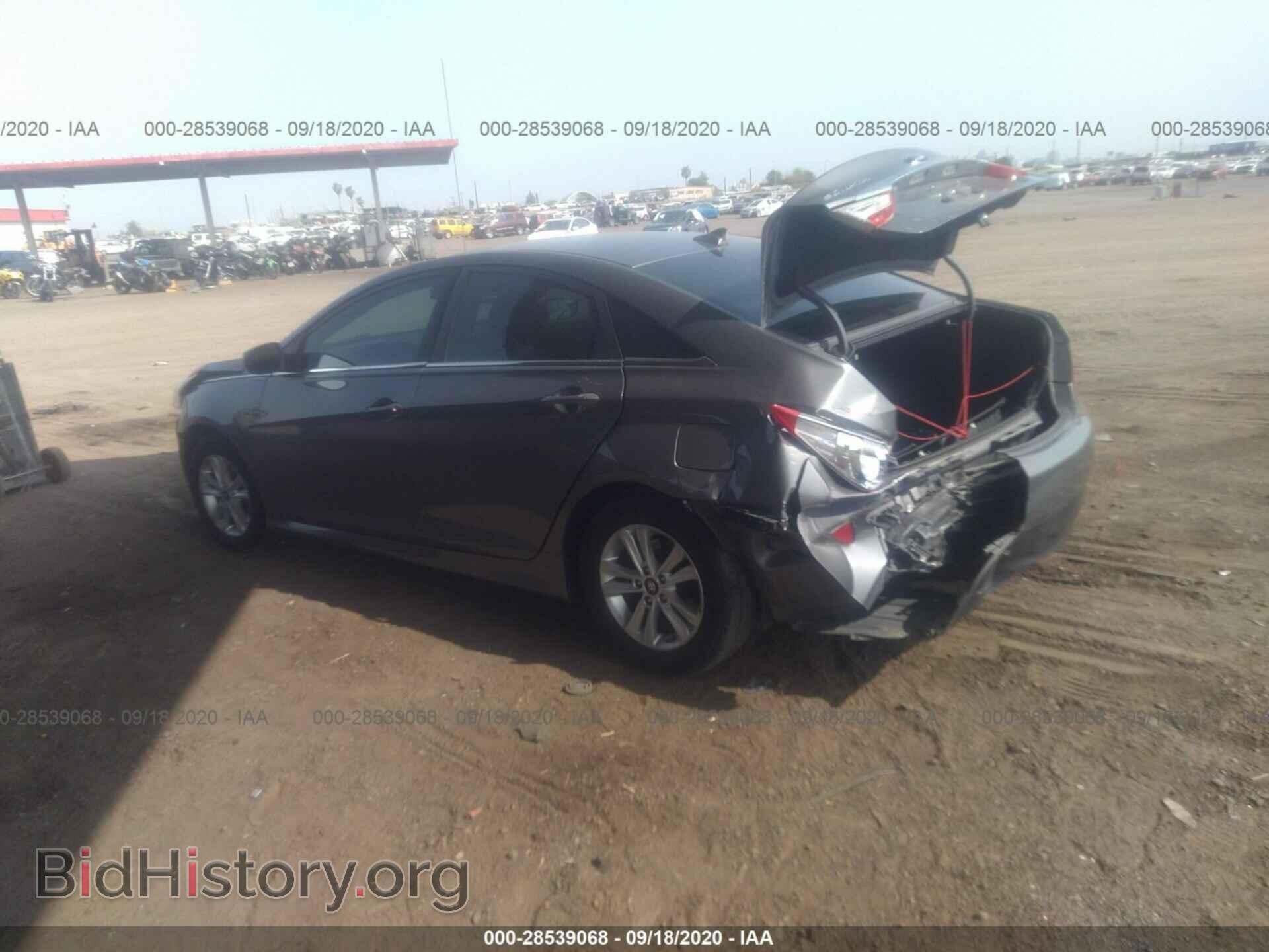 2014 HYUNDAI SONATA - VIN: 5NPEB4AC8EH832891 - Фото 3