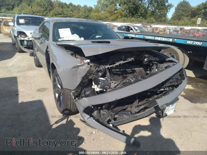 2019 Dodge CHALLENGER SXT (VIN 2C3CDZAG0KH623154) — фото 1 из 11, IAAI, повреждение: передняя часть