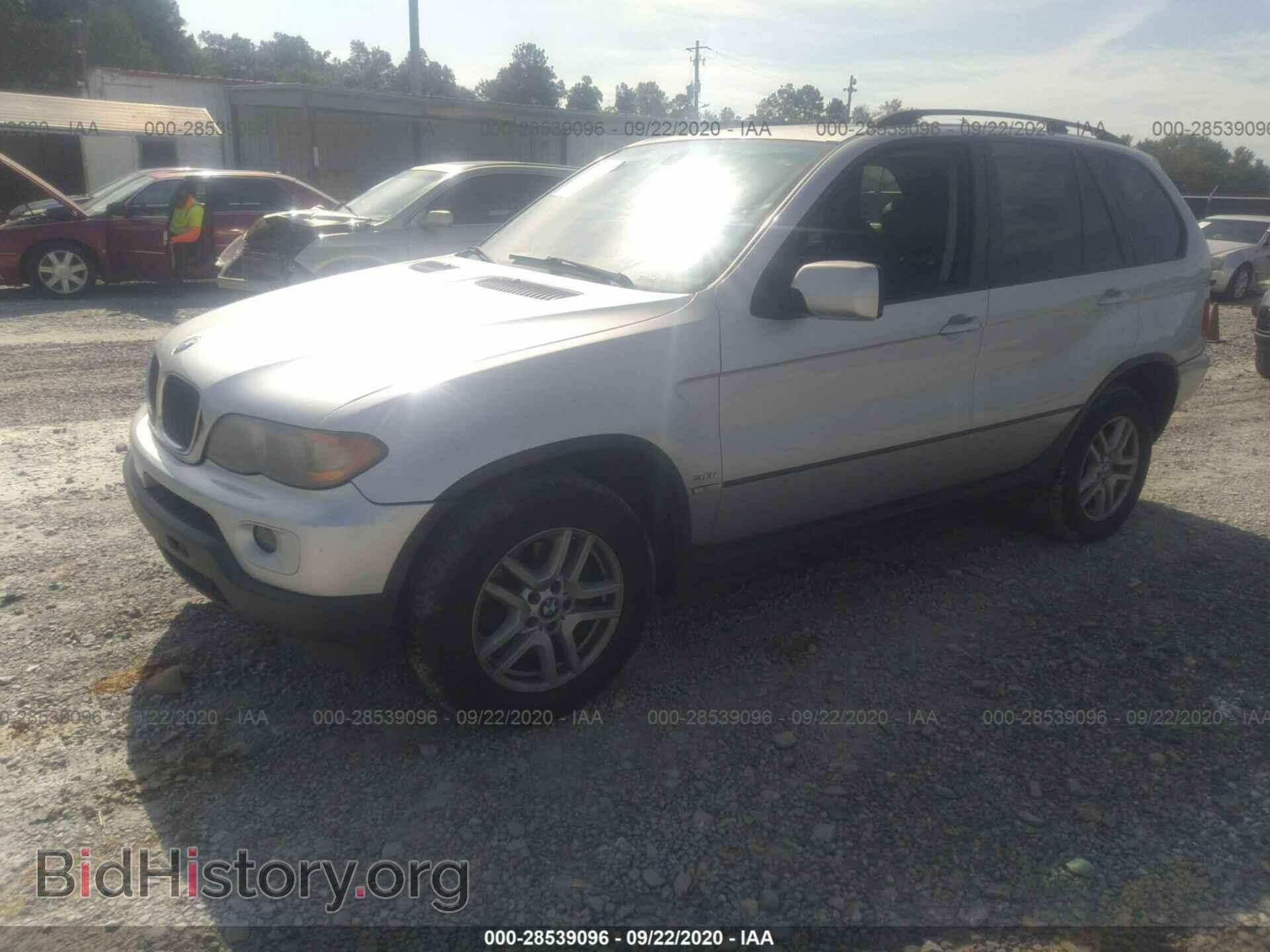 2006 BMW X5 - VIN: 5UXFA13576LY47351 - Фото 2