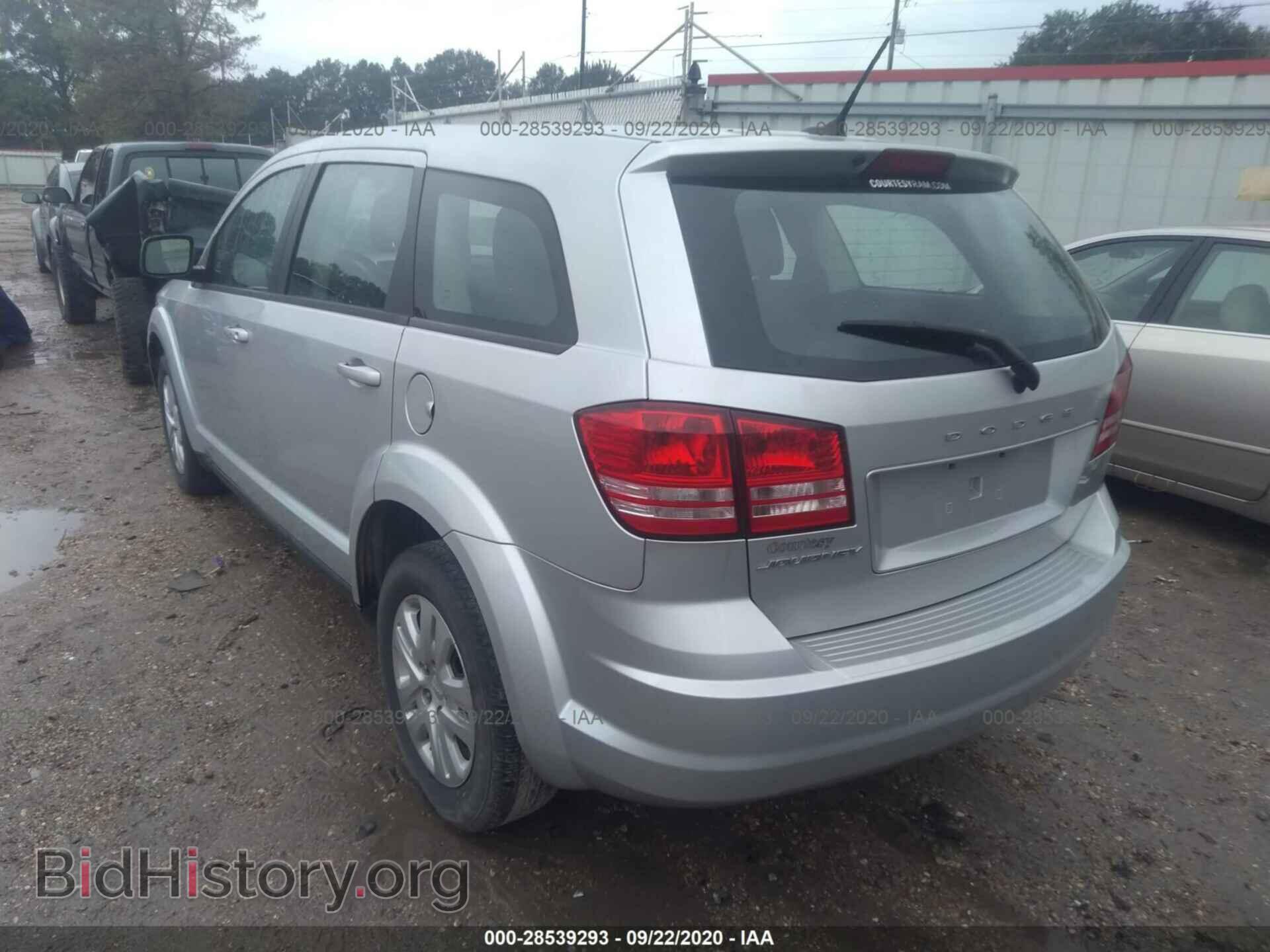2014 DODGE JOURNEY - VIN: 3C4PDCAB6ET234674 - Фото 3