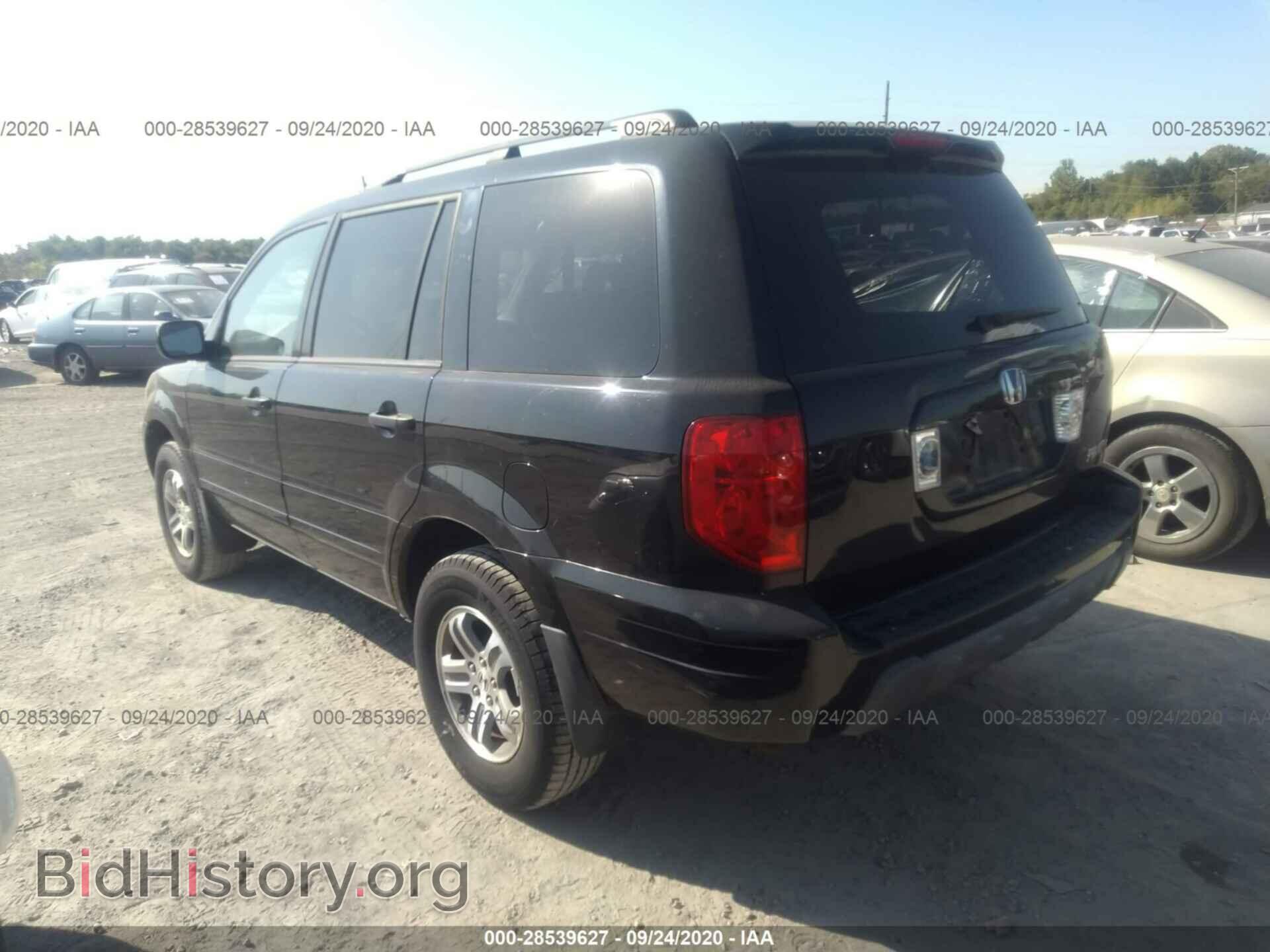 2005 HONDA PILOT - VIN: 5FNYF18405B063140 - Фото 3