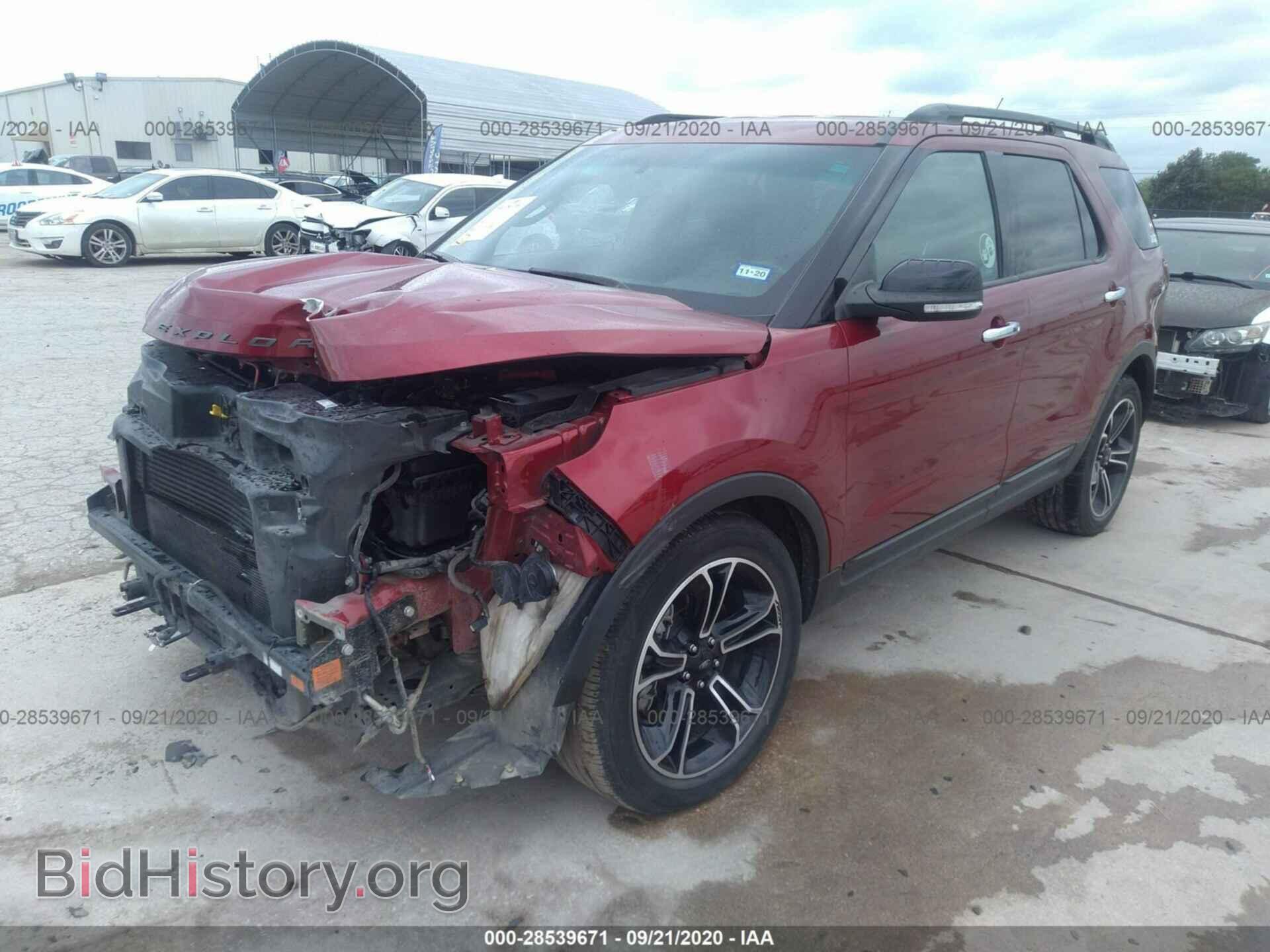 2013 FORD EXPLORER - VIN: 1FM5K8GT3DGB69727 - Фото 2