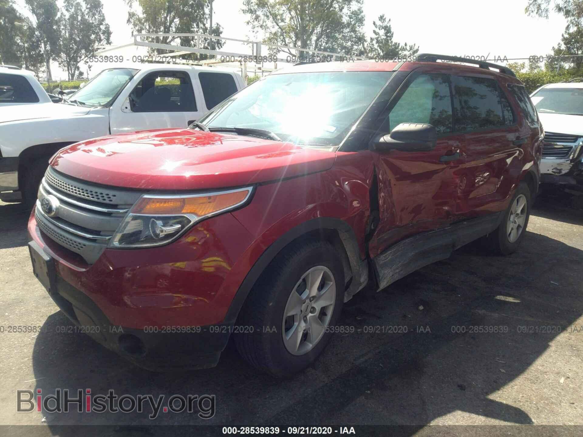 2013 FORD EXPLORER - VIN: 1FM5K7B86DGB19871 - Photo 2