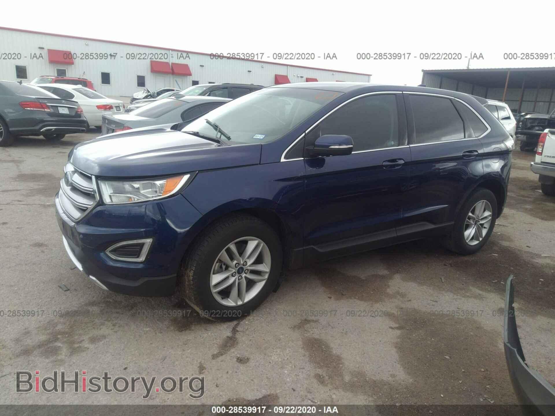 2016 FORD EDGE - VIN: 2FMPK4J8XGBB54126 - Фото 2