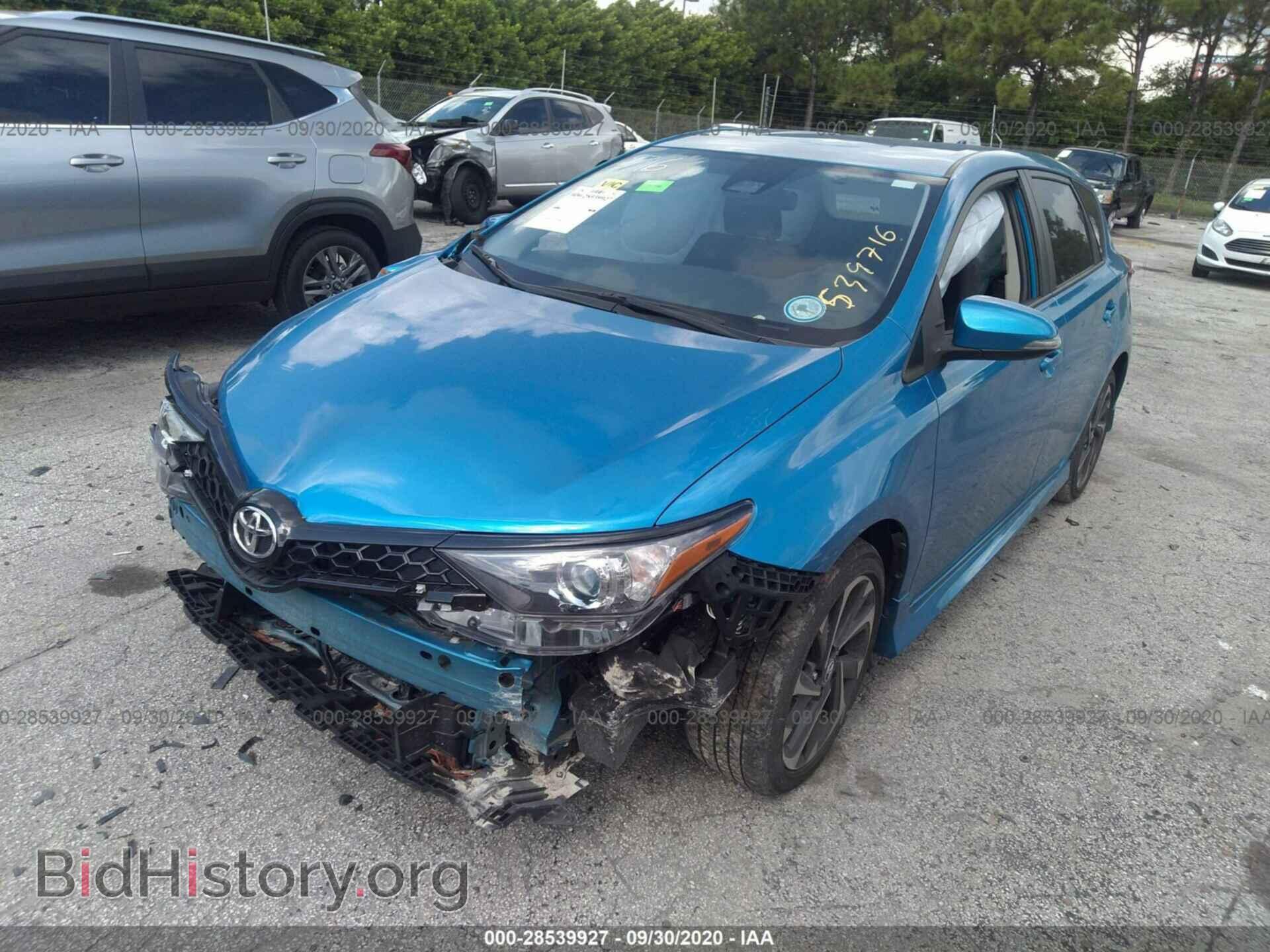2017 TOYOTA COROLLA IM - VIN: JTNKARJEXHJ539716 - Photo 2