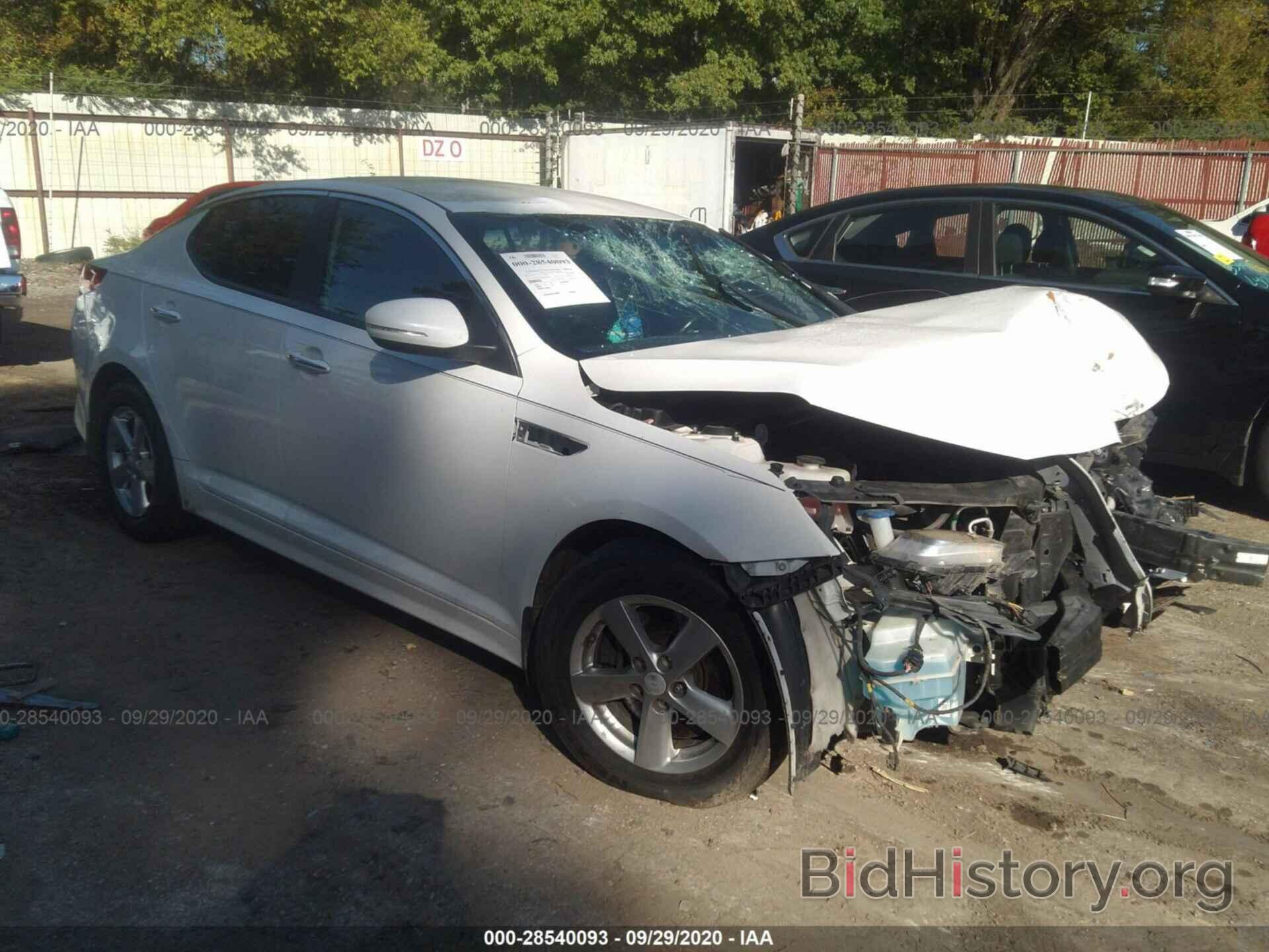 Photo 5XXGR4A79EG344343 - KIA OPTIMA 2014