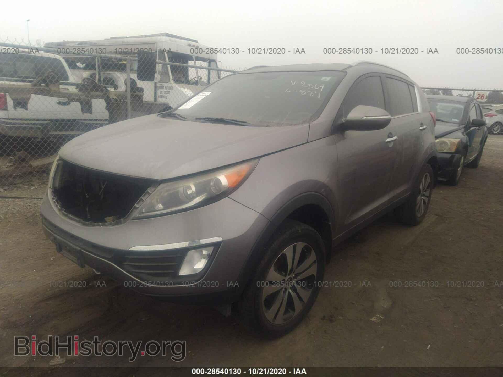 2013 KIA SPORTAGE - VIN: KNDPC3A20D7372569 - Фото 2