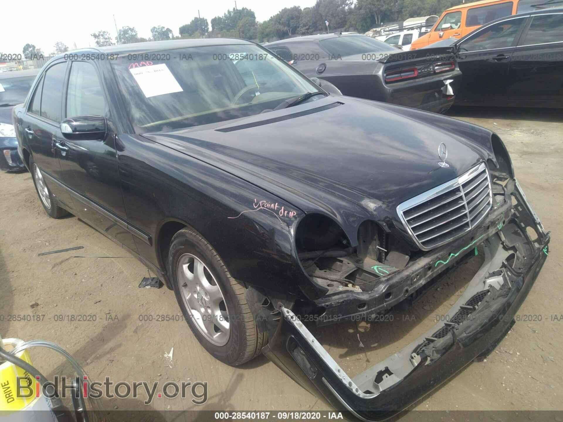Фотография WDBJF65J61B295603 - MERCEDES-BENZ E-CLASS 2001