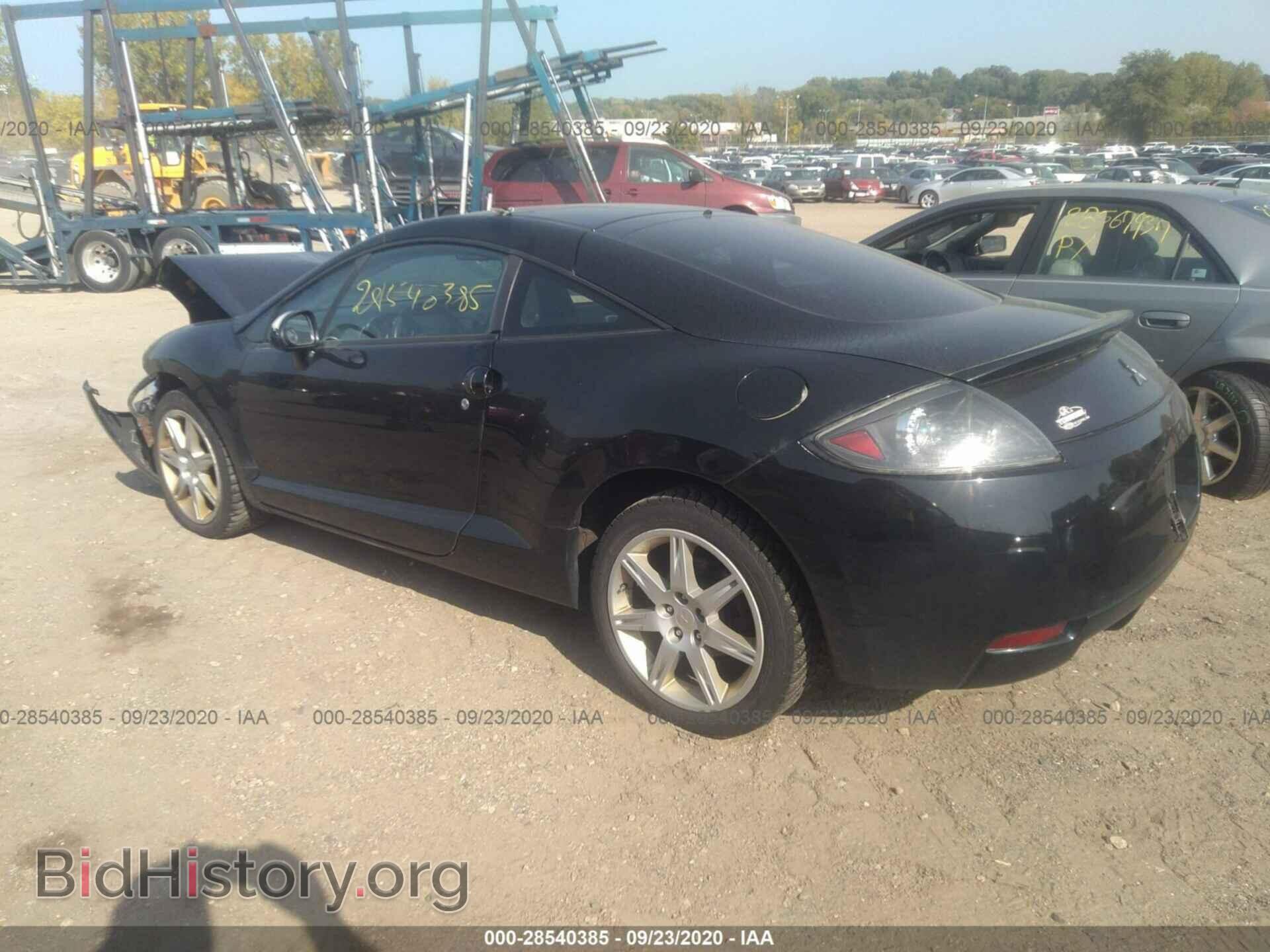 2008 MITSUBISHI ECLIPSE - VIN: 4A3AK34T38E025538 - Фото 3