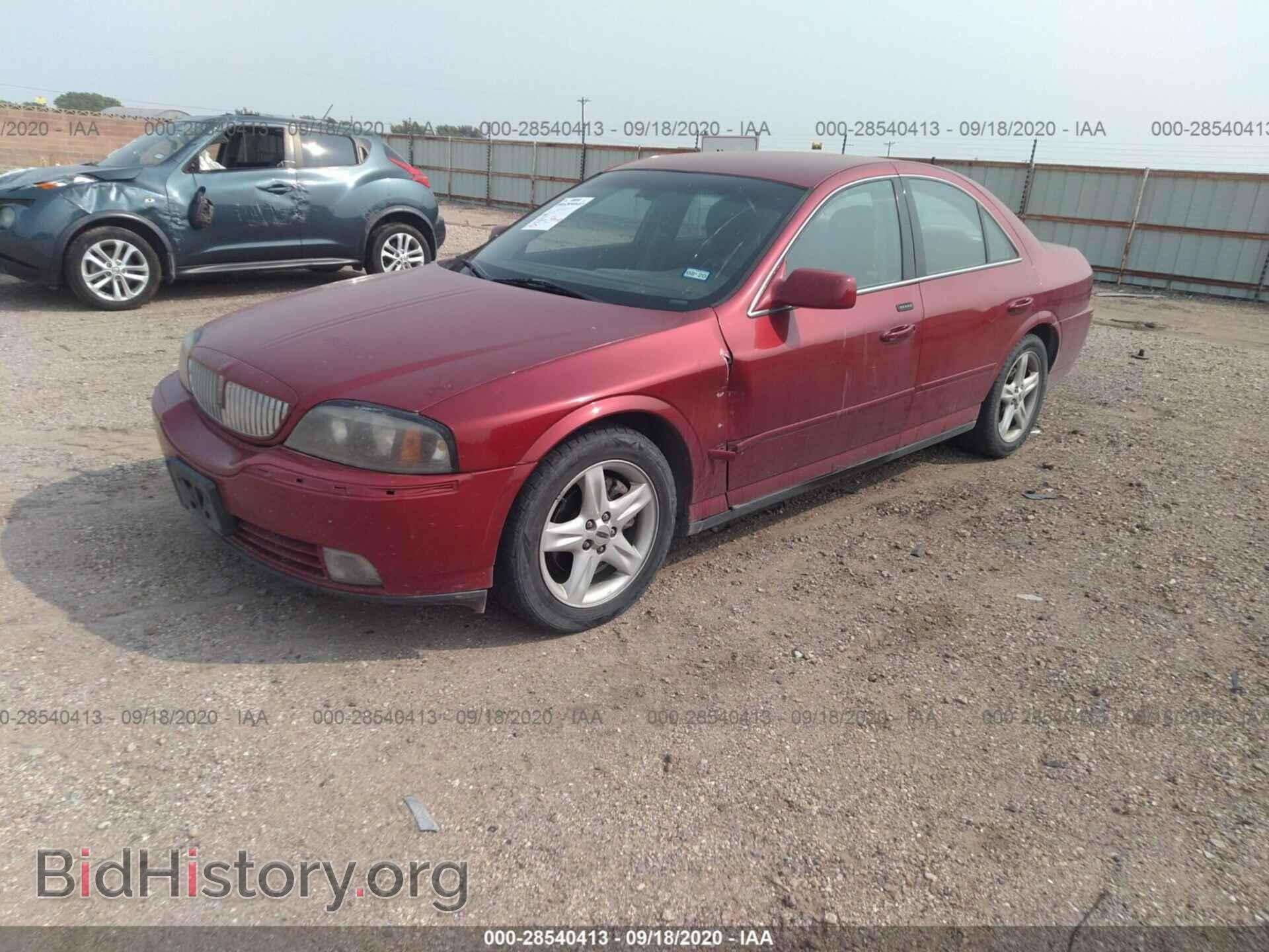 2005 LINCOLN LS - VIN: 1LNHM86S55Y628011 - Фото 2