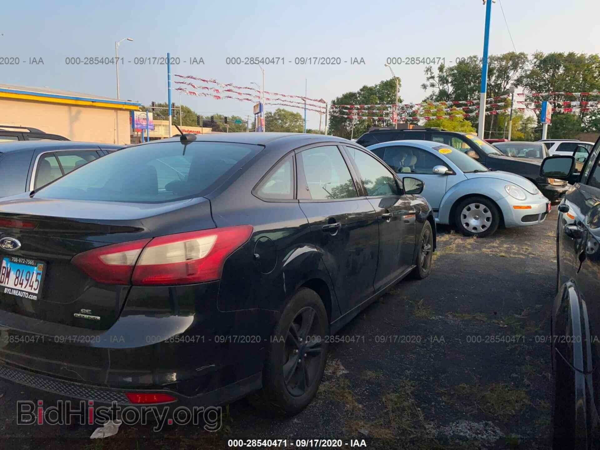 2014 FORD FOCUS - VIN: 1FADP3F23EL128025 - Фото 4