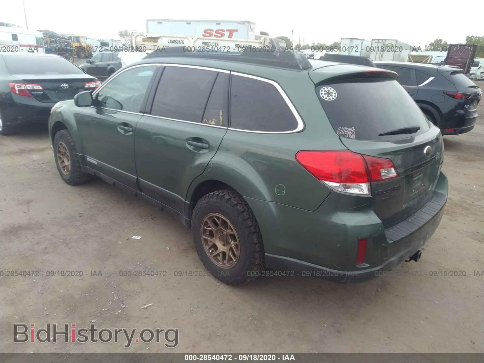 2012 SUBARU OUTBACK - VIN: 4S4BRBGC7C3200981 - Фото 3