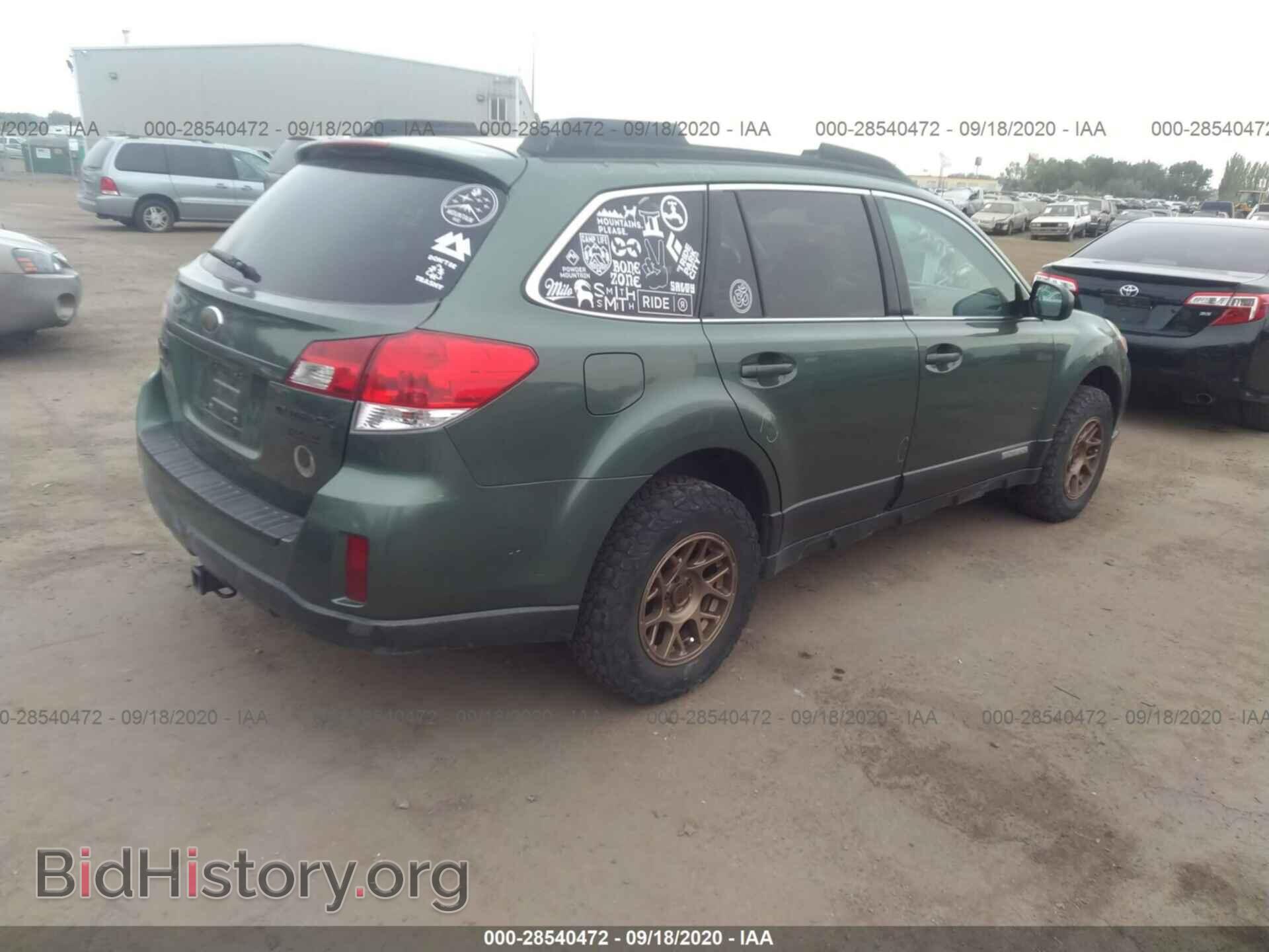 2012 SUBARU OUTBACK - VIN: 4S4BRBGC7C3200981 - Фото 4