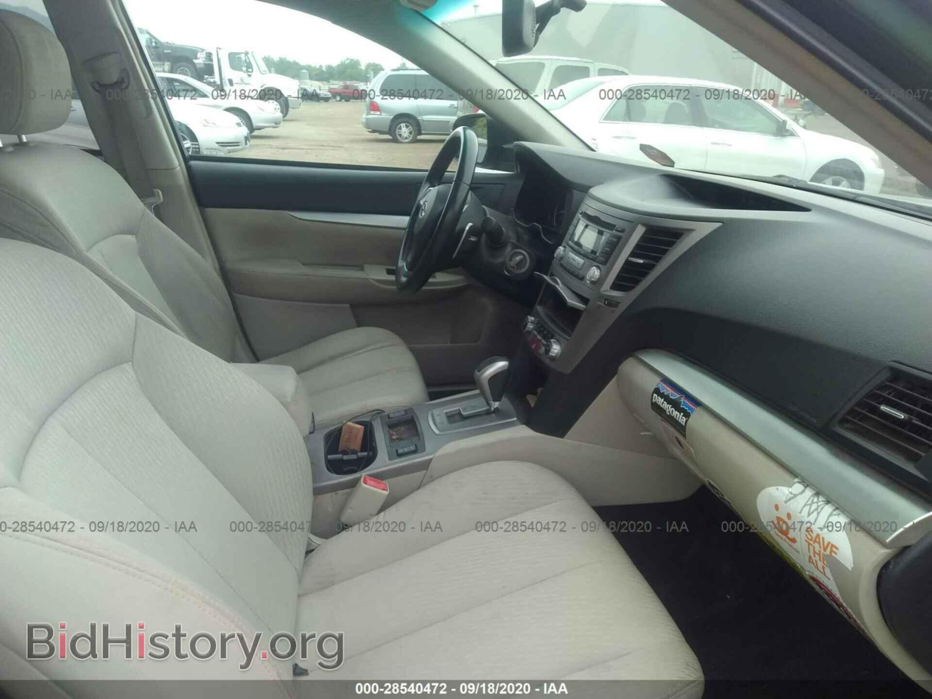 2012 SUBARU OUTBACK - VIN: 4S4BRBGC7C3200981 - Фото 5
