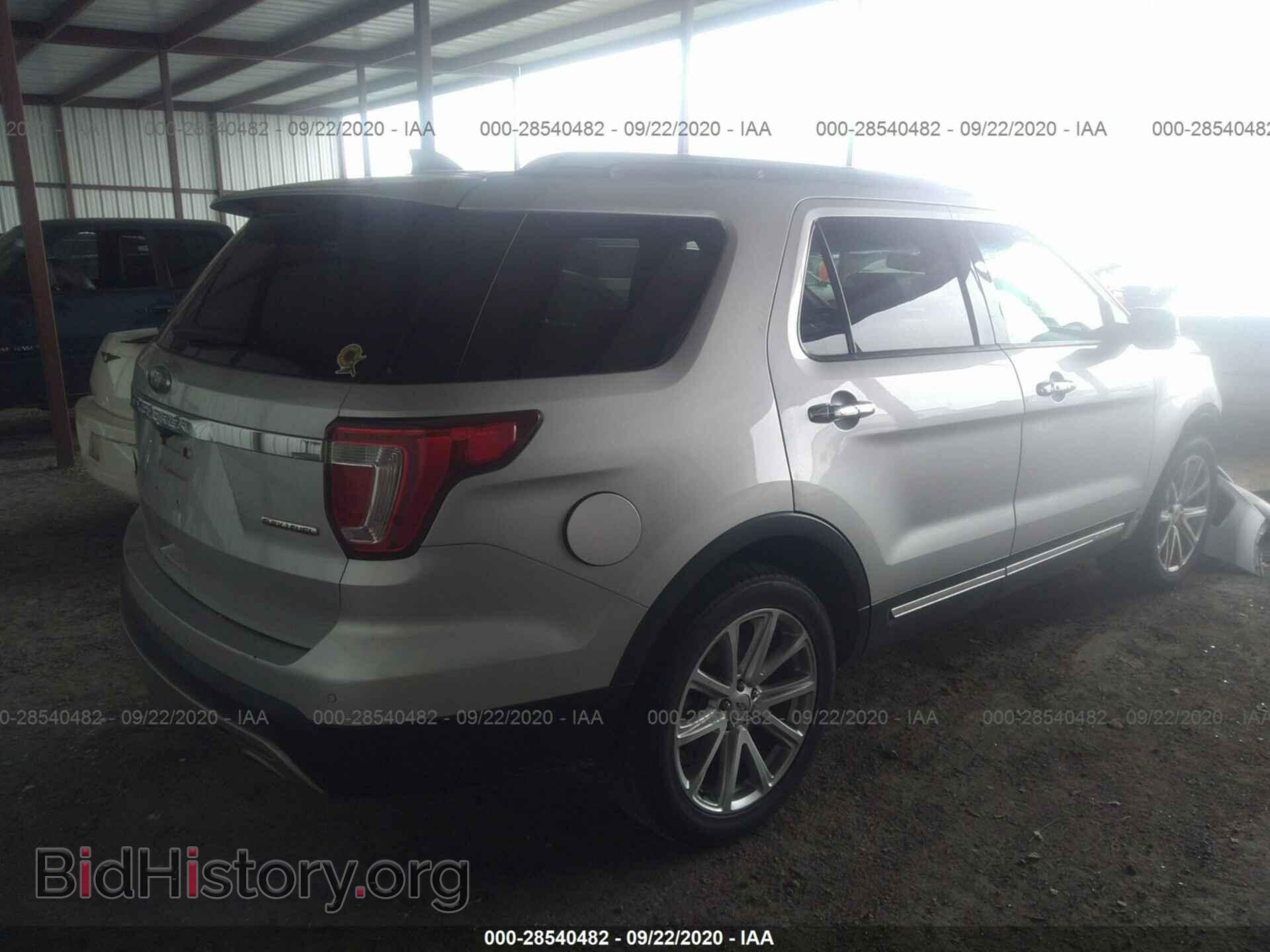 2016 FORD EXPLORER - VIN: 1FM5K7F8XGGC09314 - Фото 4
