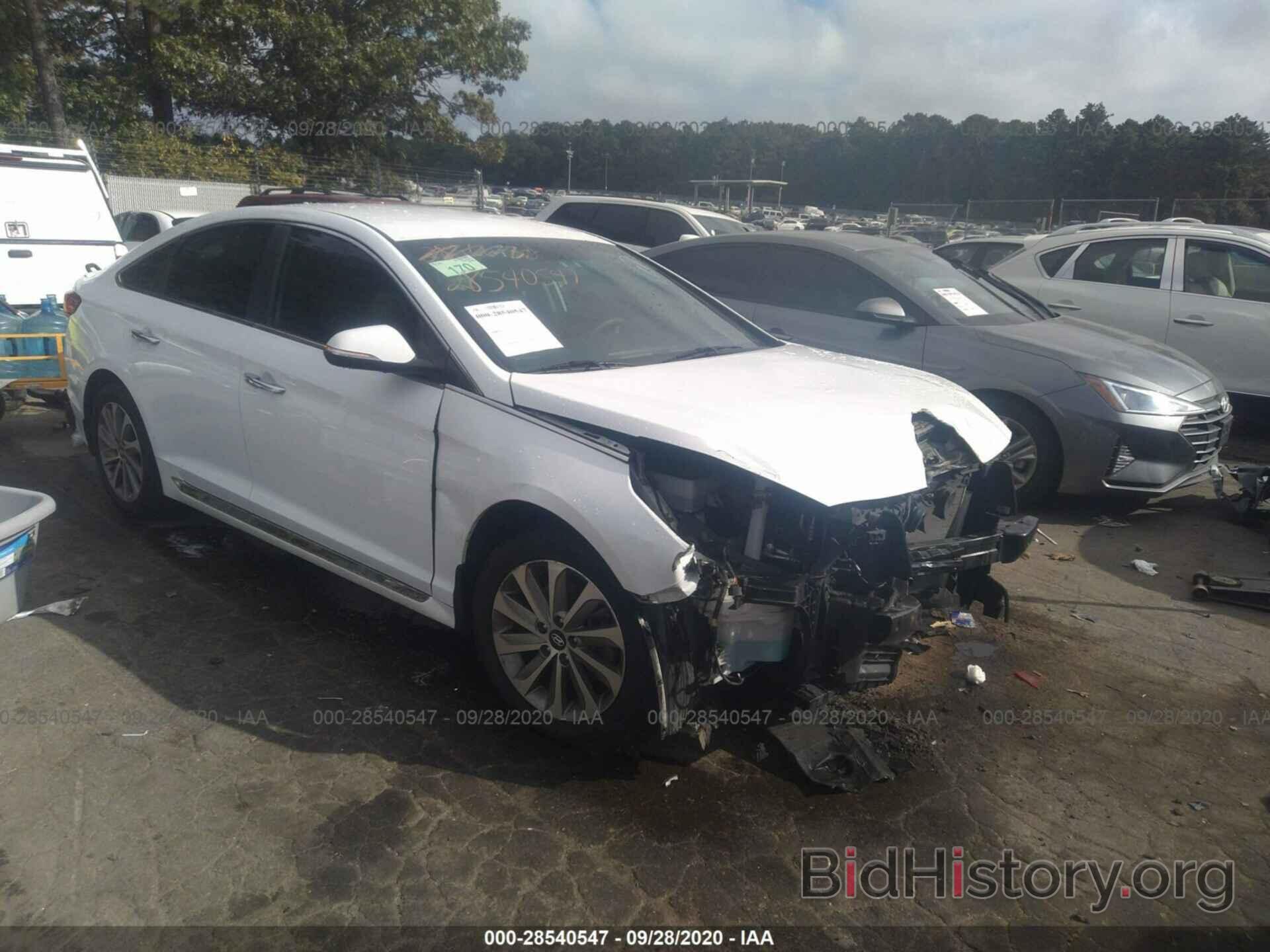 Photo 5NPE34AF5GH264528 - HYUNDAI SONATA 2016