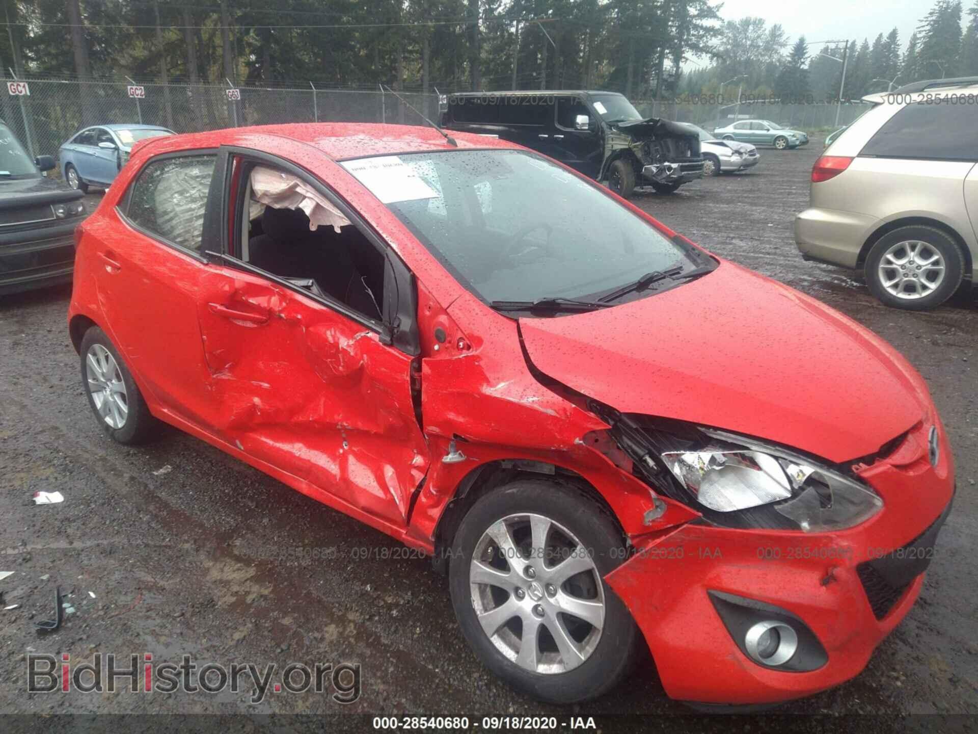 Photo JM1DE1HZ9B0102203 - MAZDA MAZDA2 2011