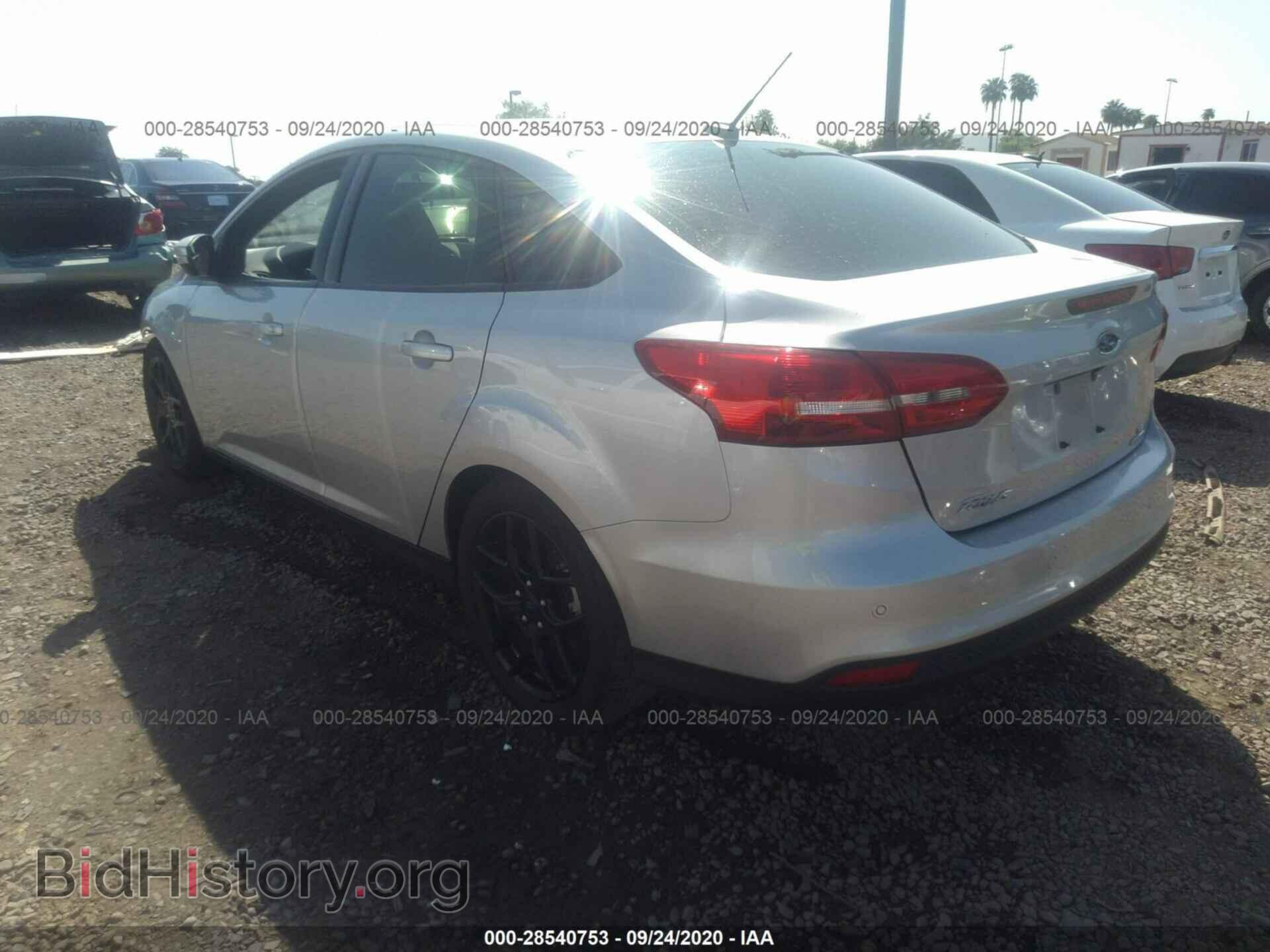 2016 FORD FOCUS - VIN: 1FADP3F25GL395895 - Фото 3