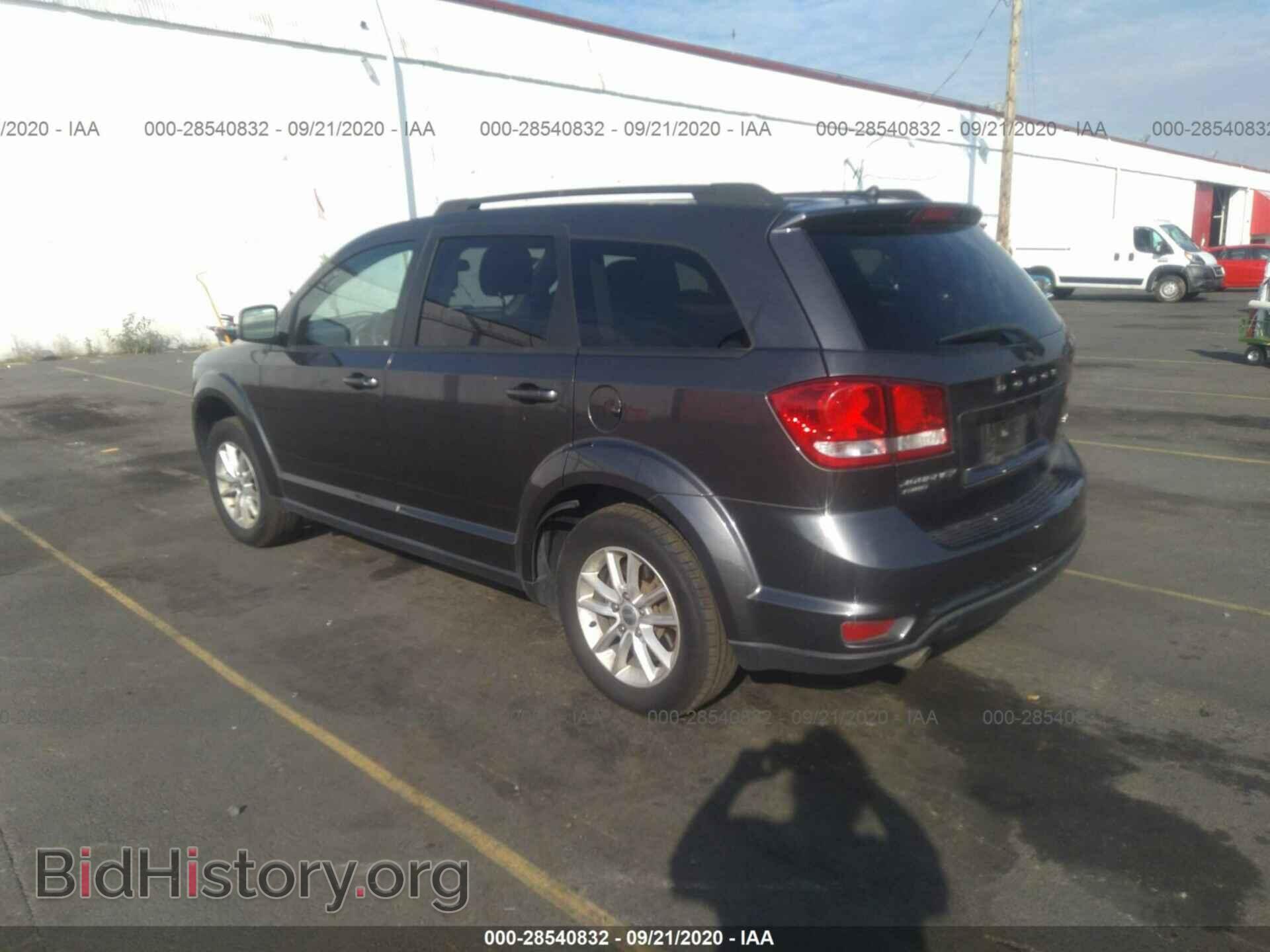 2016 DODGE JOURNEY - VIN: 3C4PDDBG6GT150289 - Фото 3