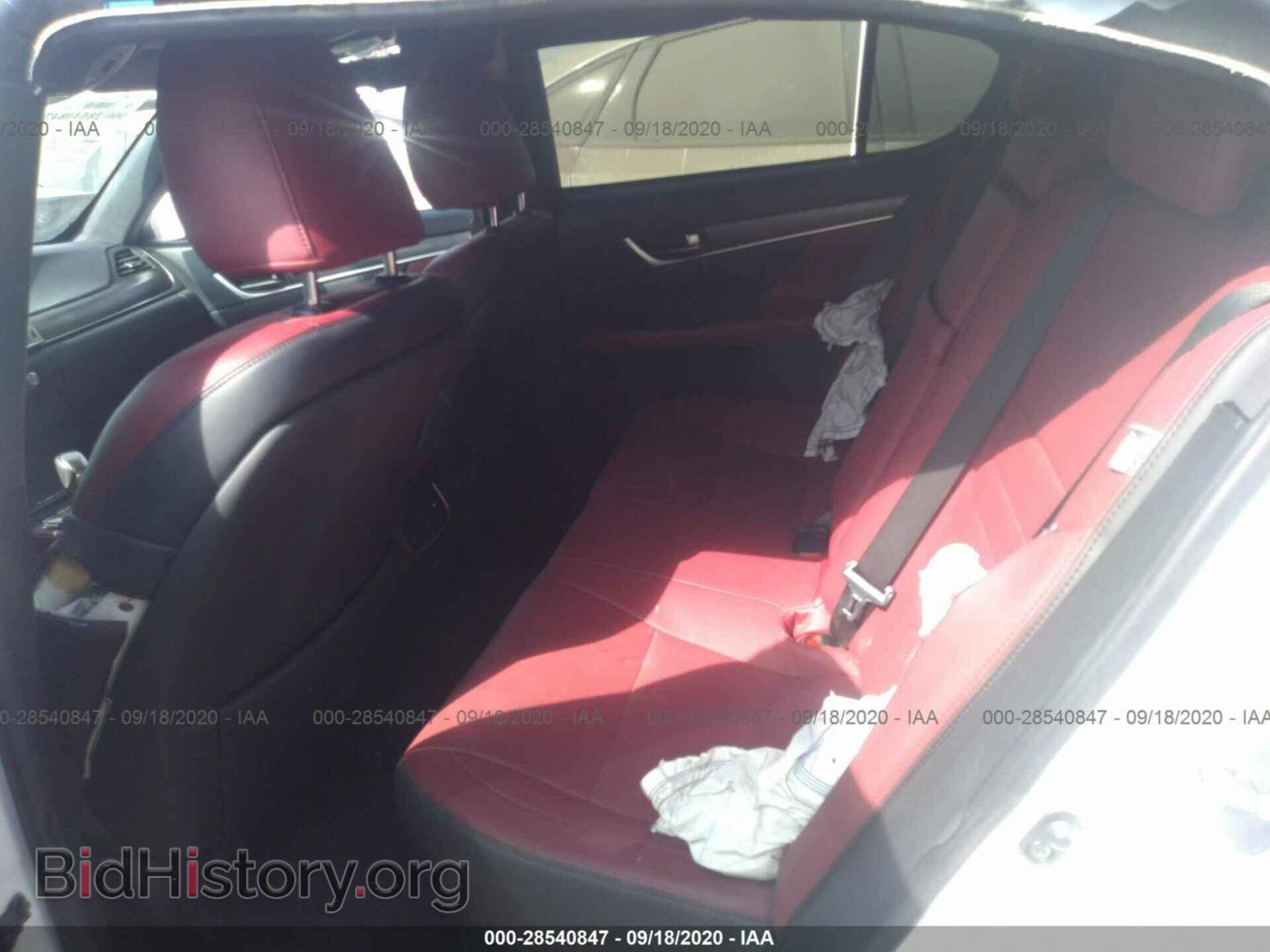 2018 LEXUS GS - VIN: JTHBZ1BL8JA016291 - Photo 8