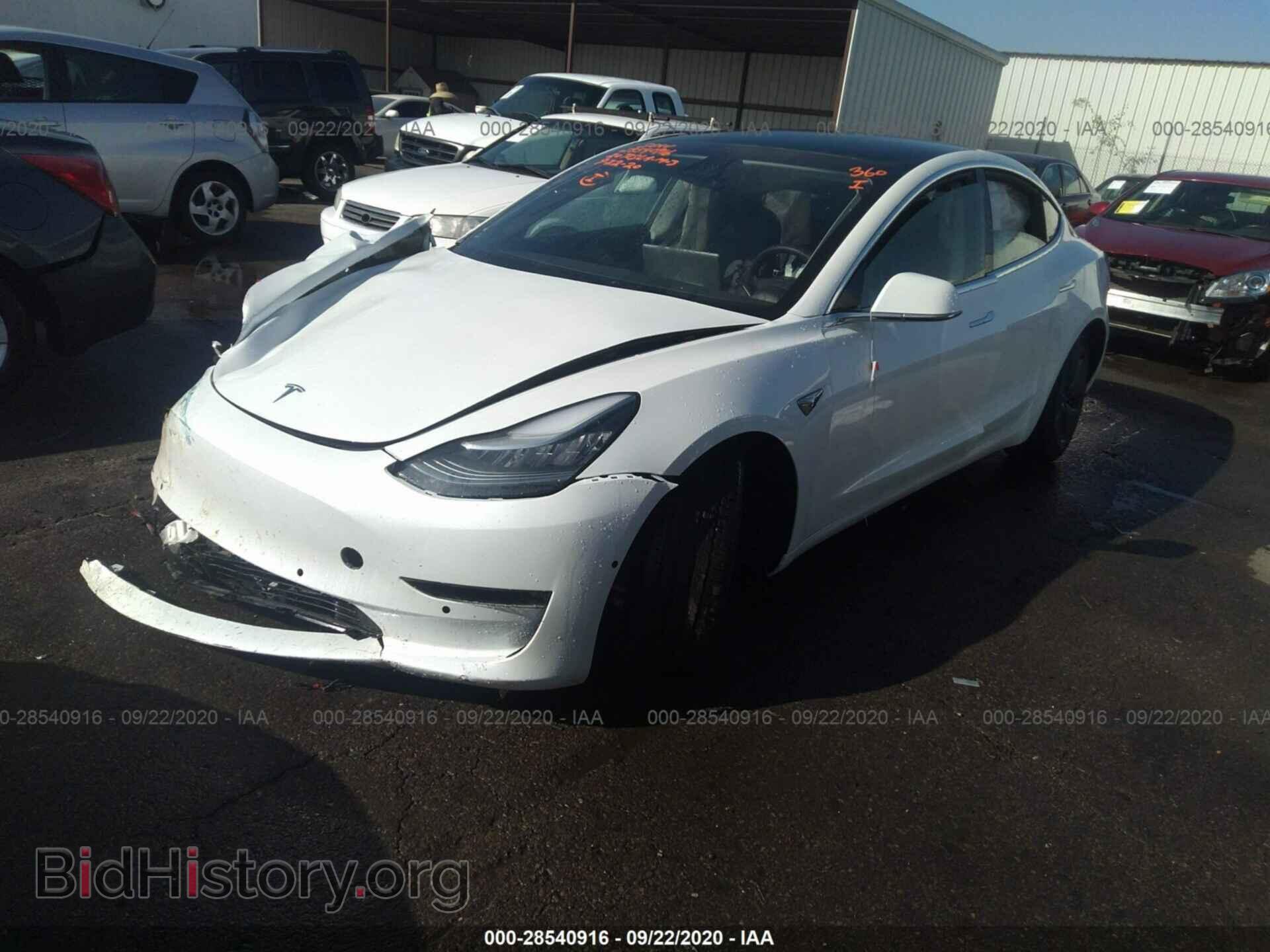 2020 TESLA MODEL 3 - VIN: 5YJ3E1EBXLF619287 - Photo 2