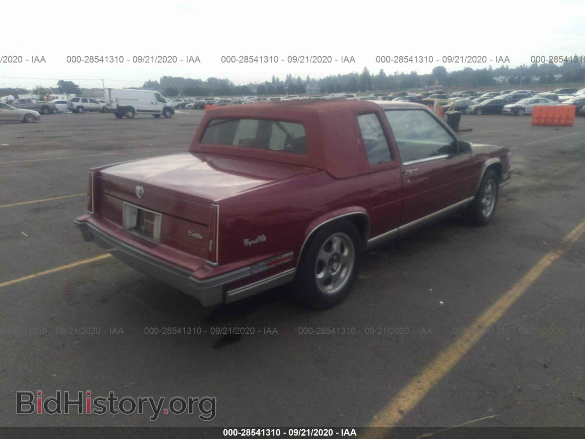 1986 CADILLAC DEVILLE - VIN: 1G6CD4787G4215028 - Фото 4