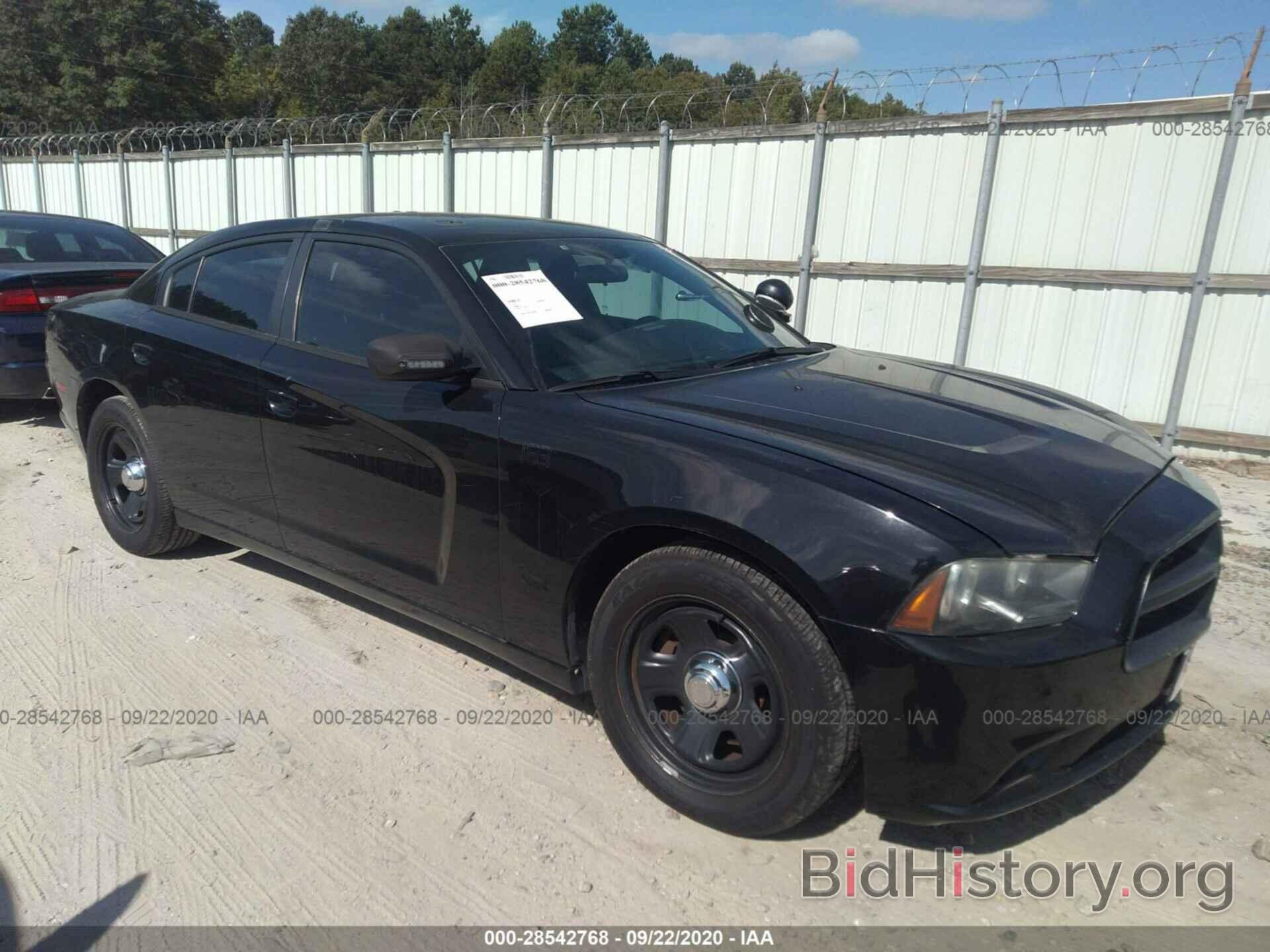 Photo 2C3CDXAT7DH716094 - DODGE CHARGER 2013