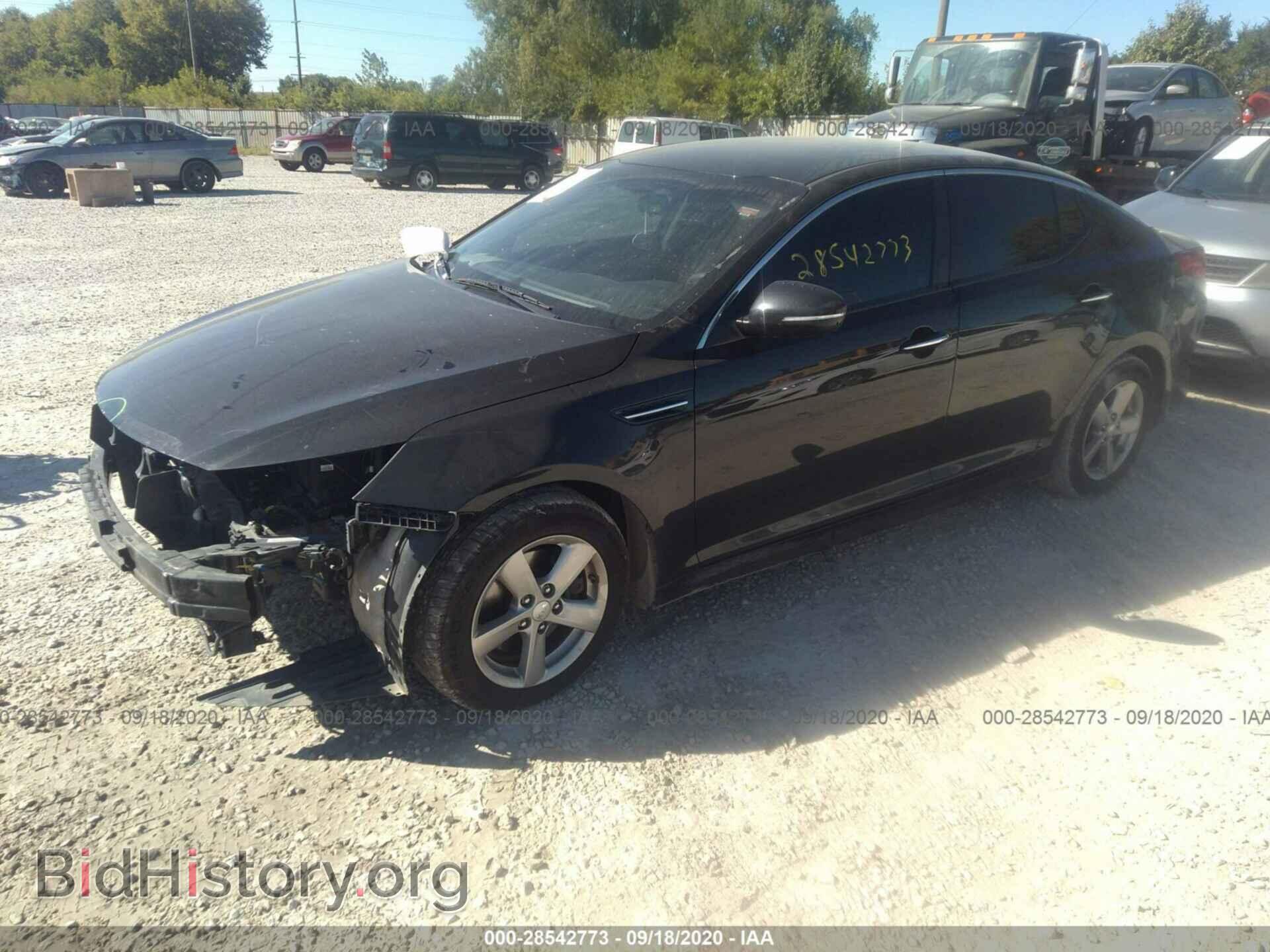 2015 KIA OPTIMA - VIN: KNAGM4A73F5616726 - Photo 2