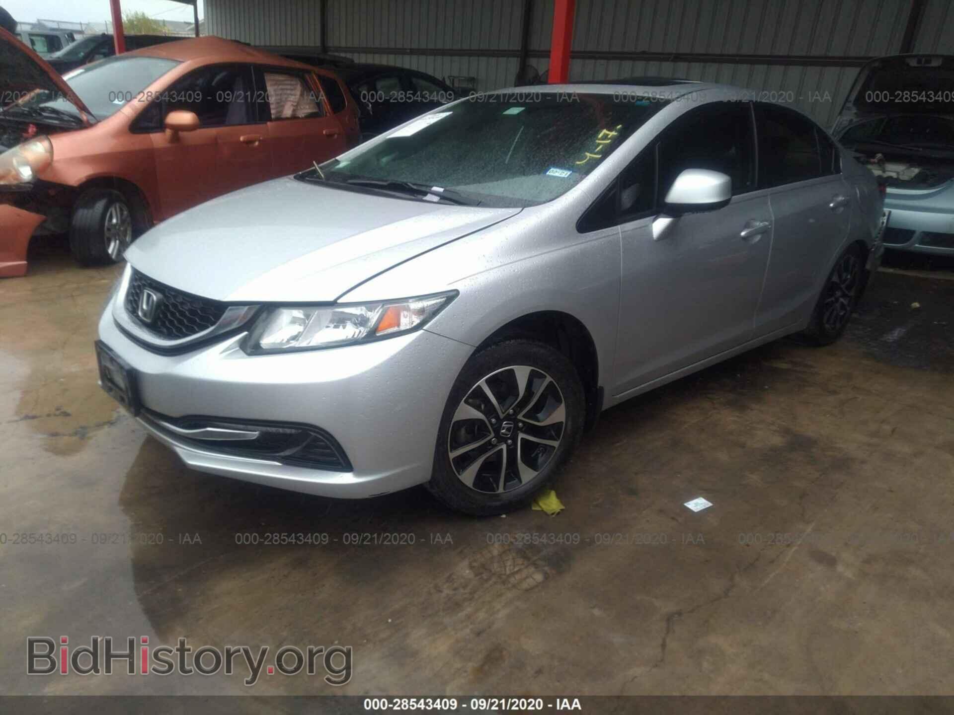 2013 HONDA CIVIC SDN - VIN: 19XFB2F86DE041243 - Фото 2