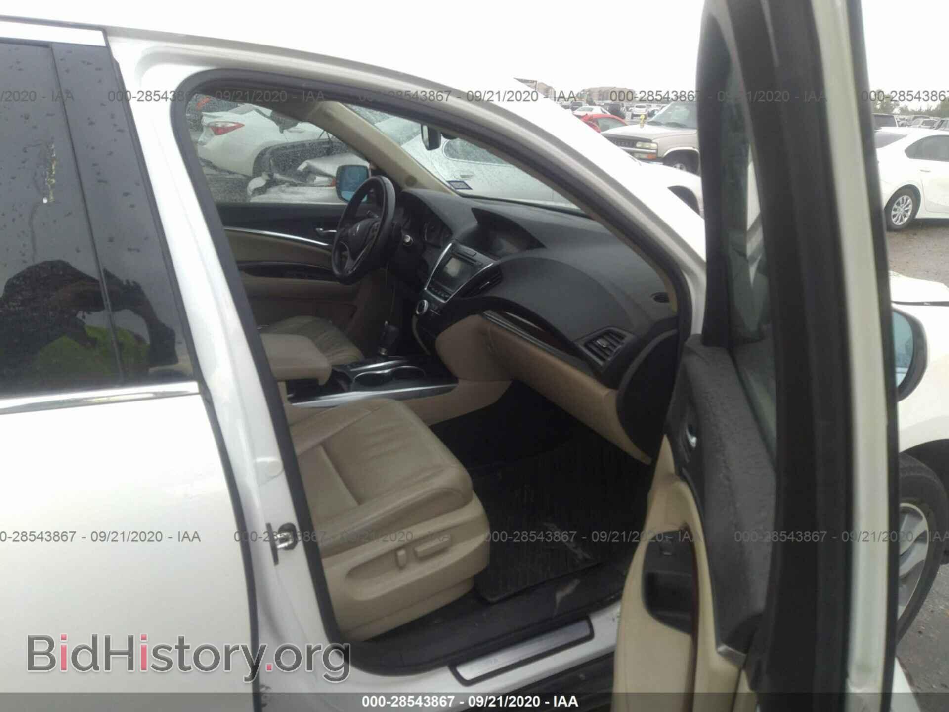 2014 ACURA MDX - VIN: 5FRYD3H69EB001124 - Фото 5